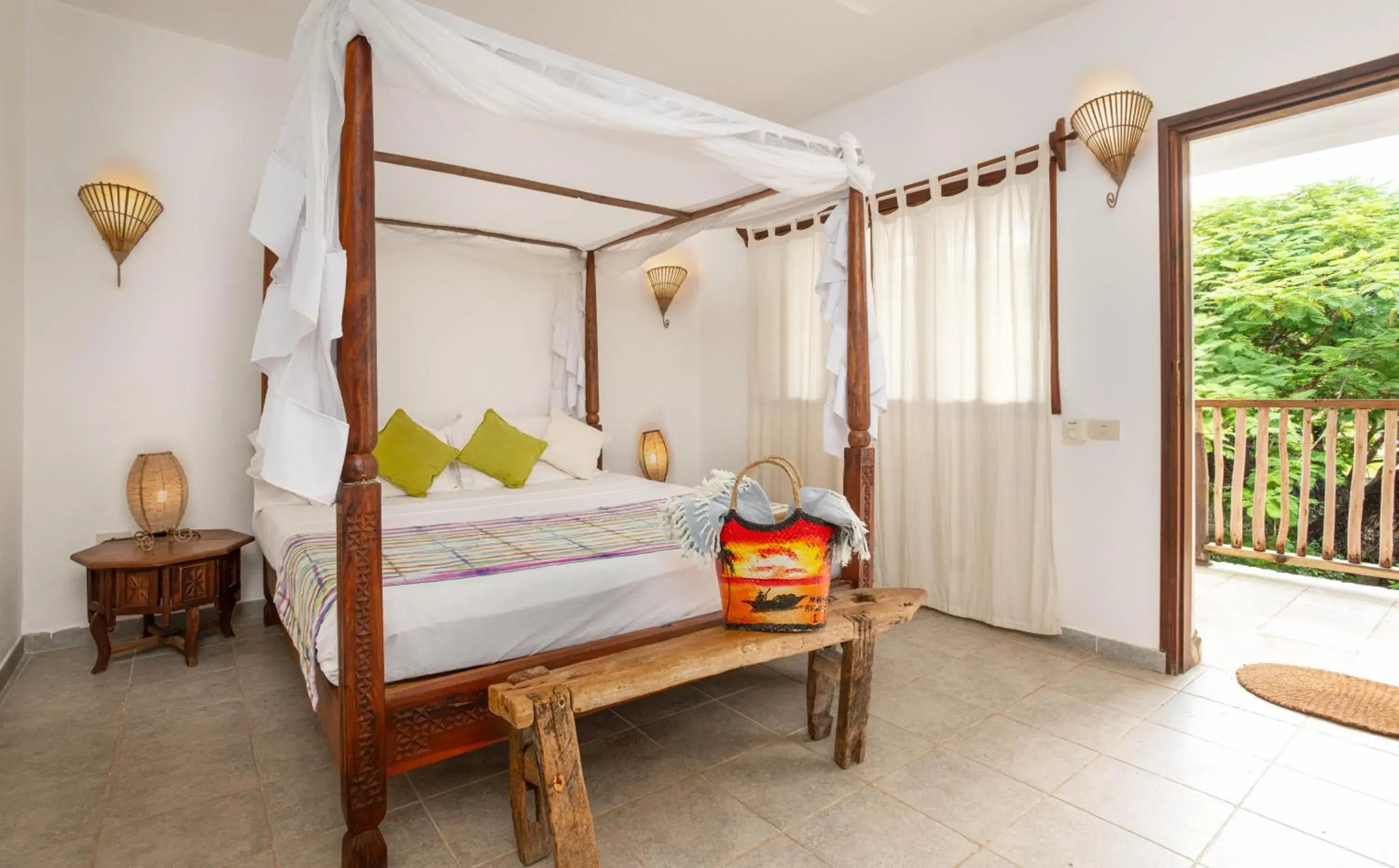 Deluxe Double or Twin Room With Extra Bed - single occupancy in Mvuvi Boutique Resort Deluxe Double or Twin Room With Extra Bed - single occupancy in Mvuvi Boutique Resort