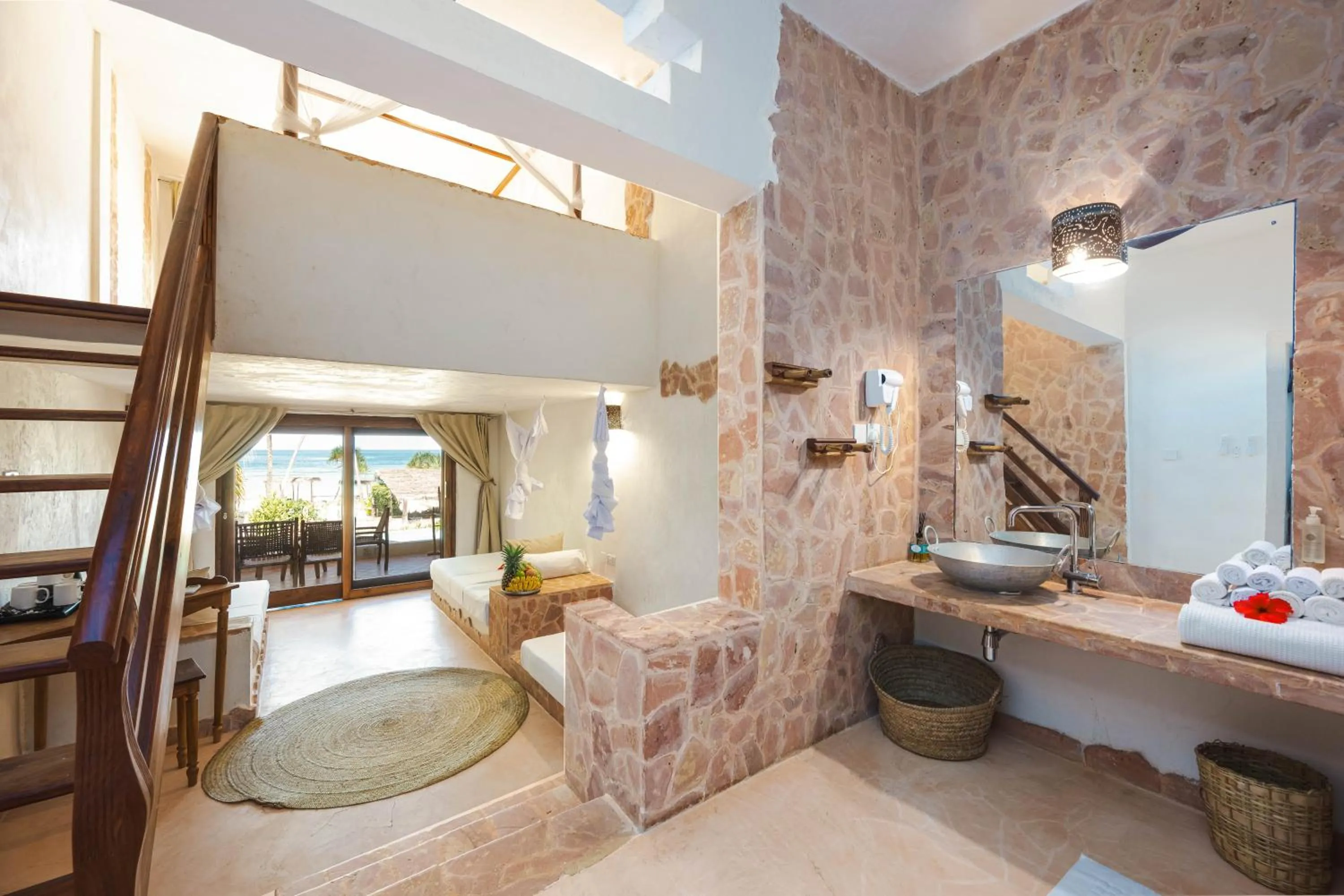 Bedroom in Mvuvi Boutique Resort