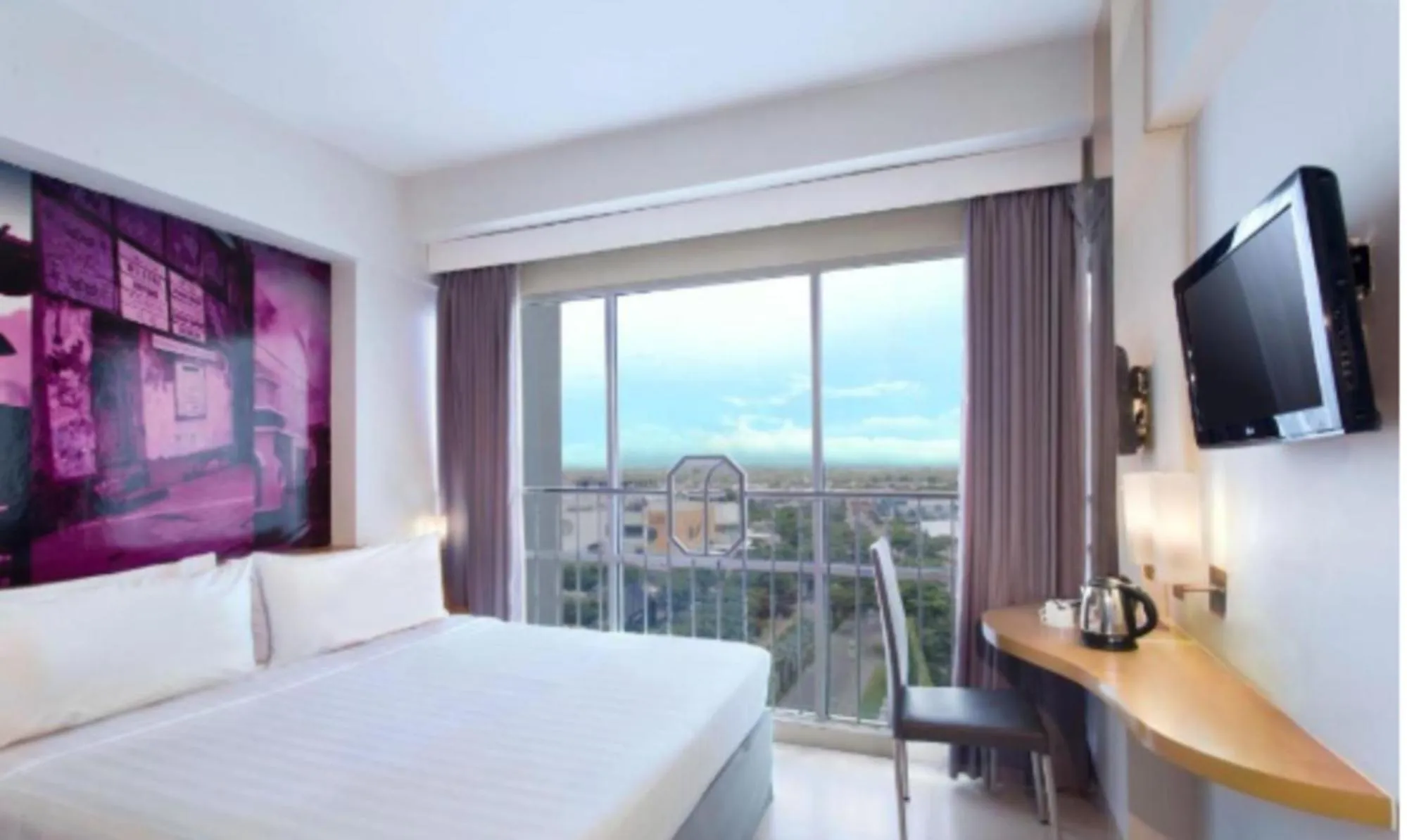 Bedroom, Bed in favehotel Solo Baru