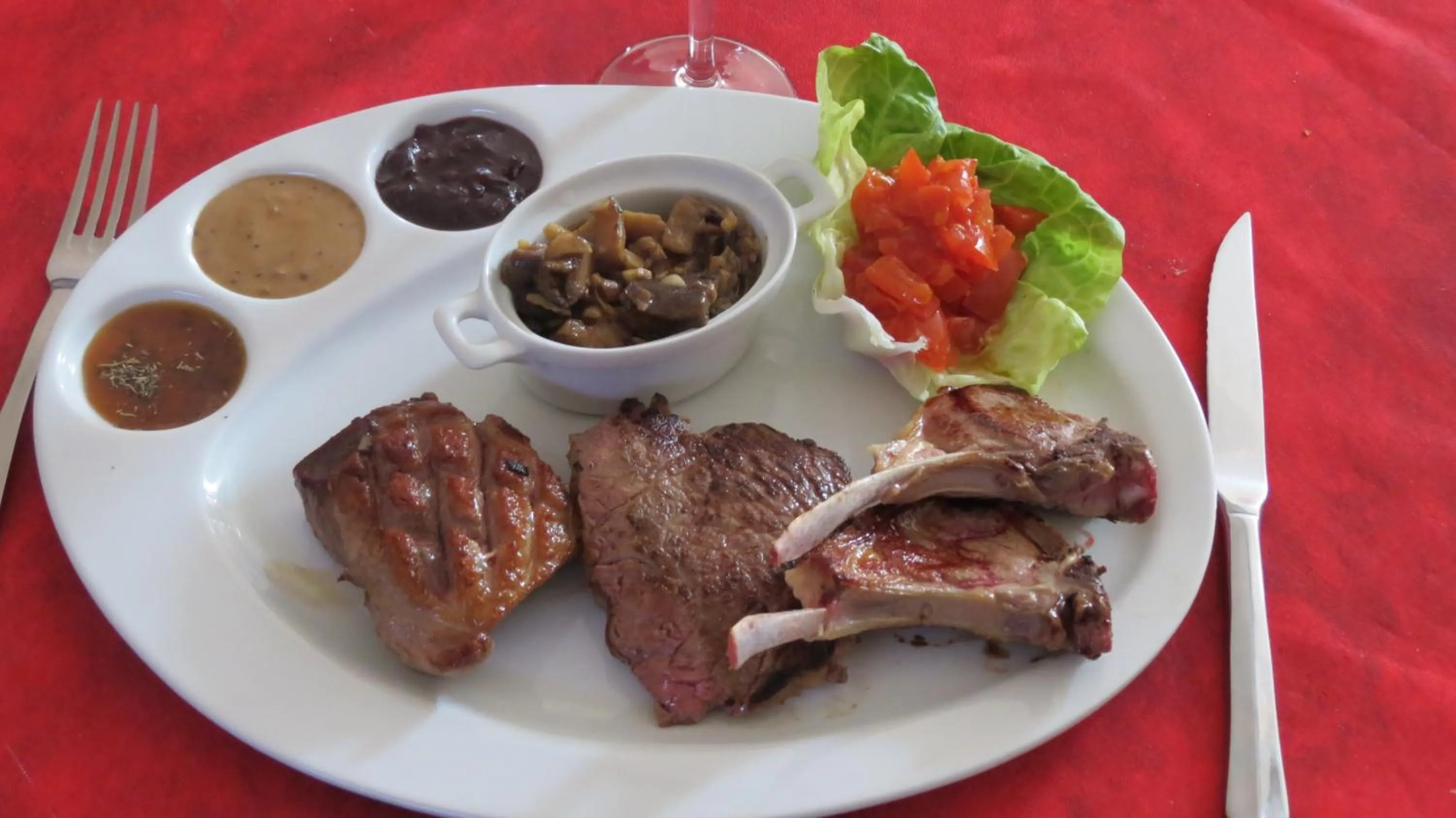 Food close-up in Hotel Au Petit Béarn