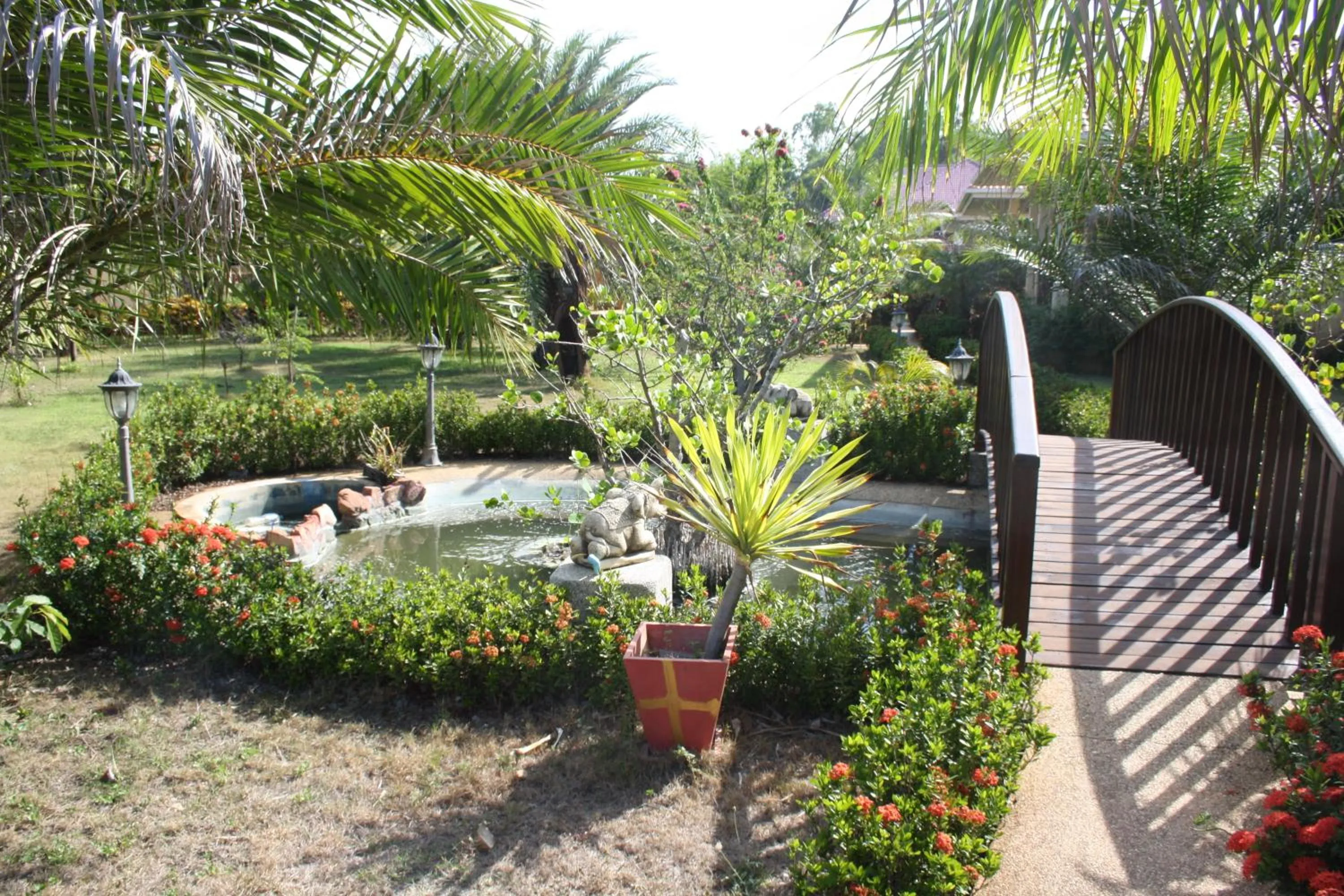 Garden in Ao Thai Resort