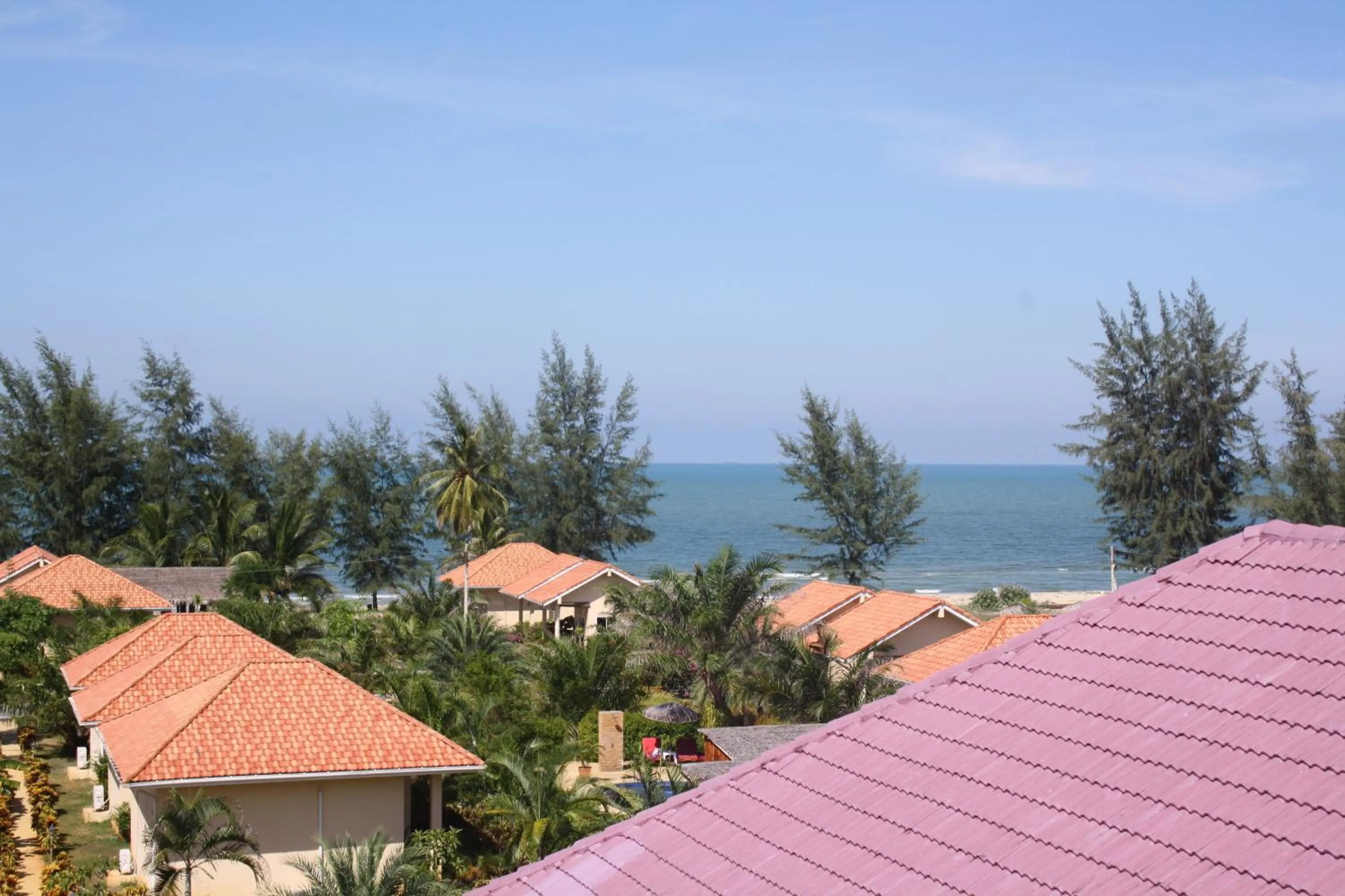 Bird's eye view in Ao Thai Resort