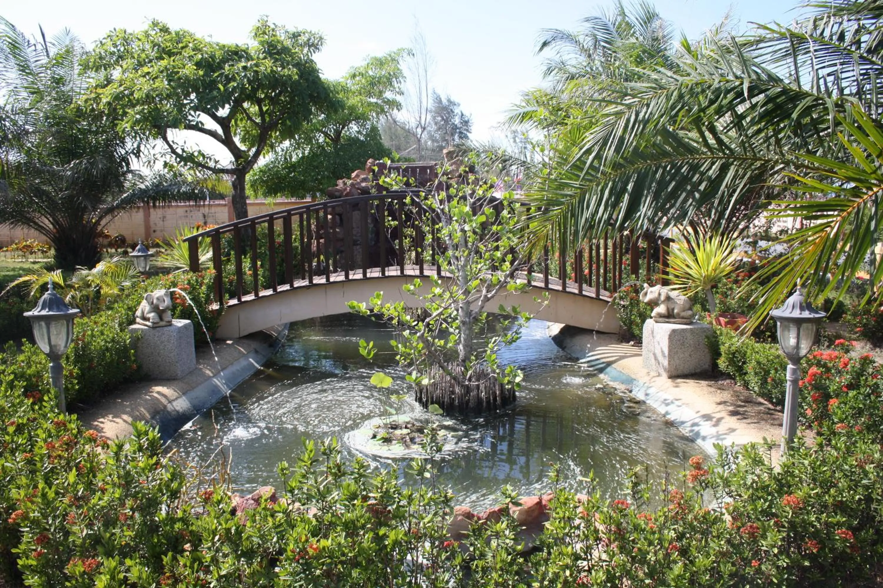 Garden in Ao Thai Resort