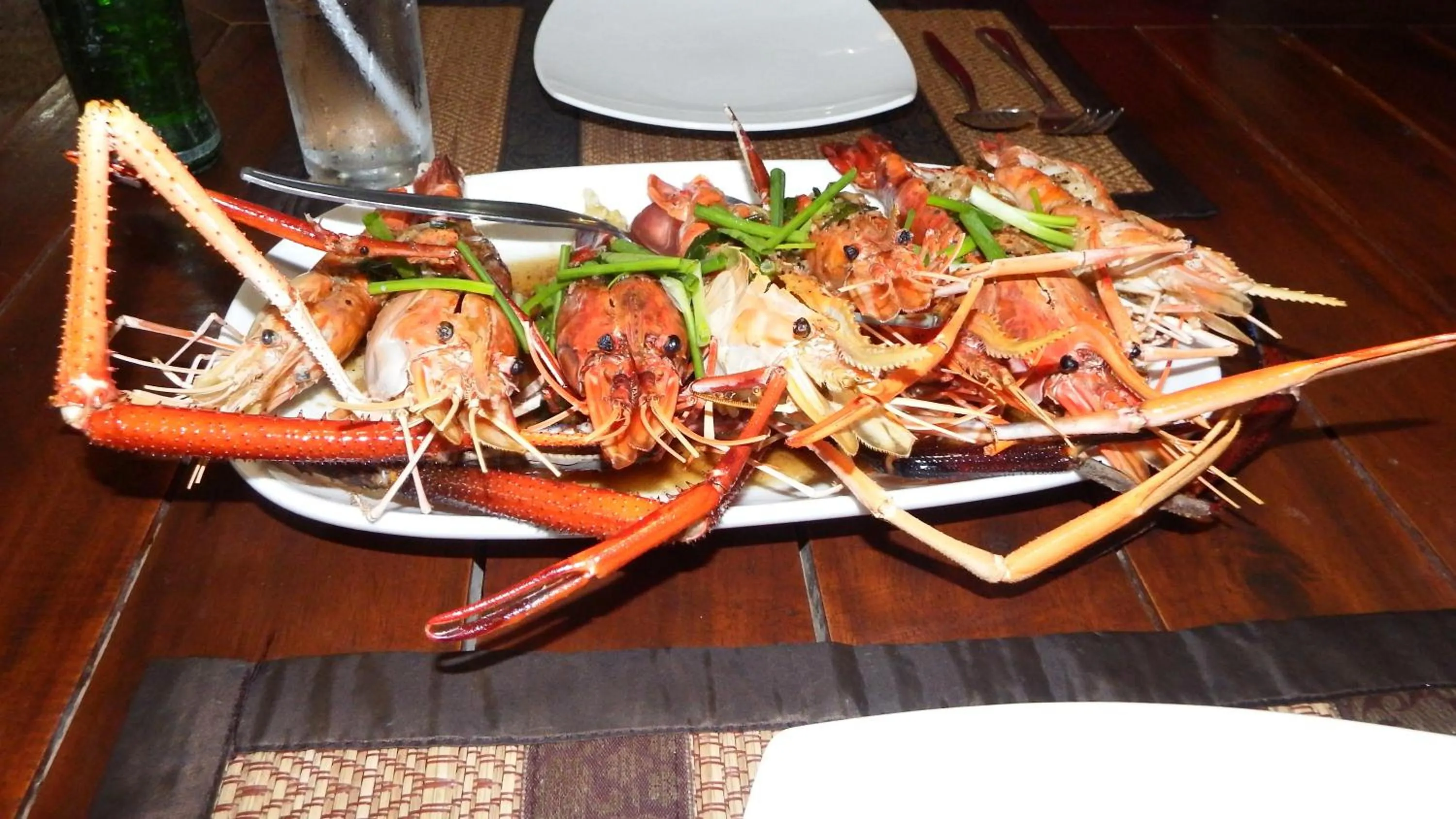 Food close-up in Ao Thai Resort
