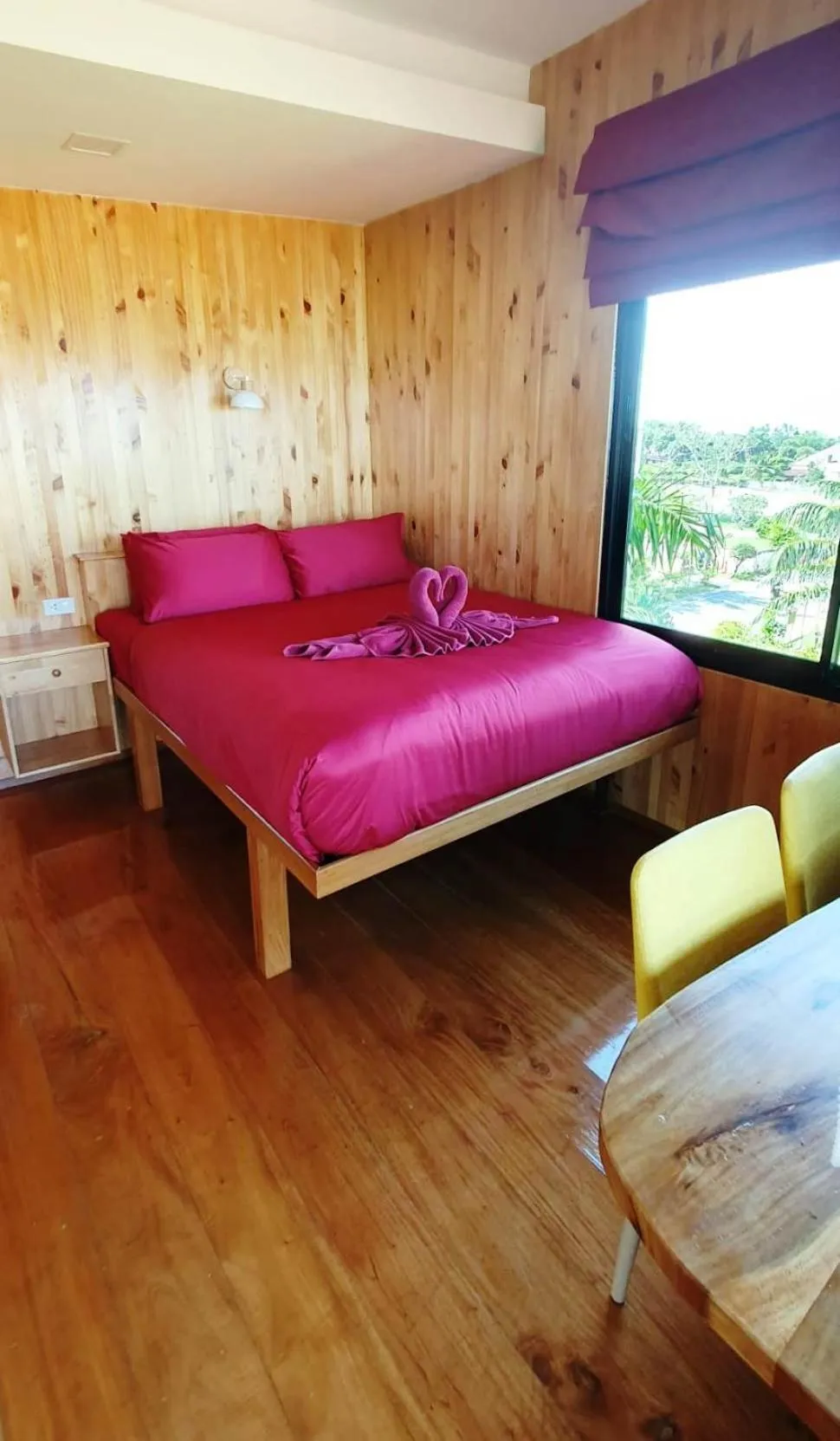 Bed in Ao Thai Resort