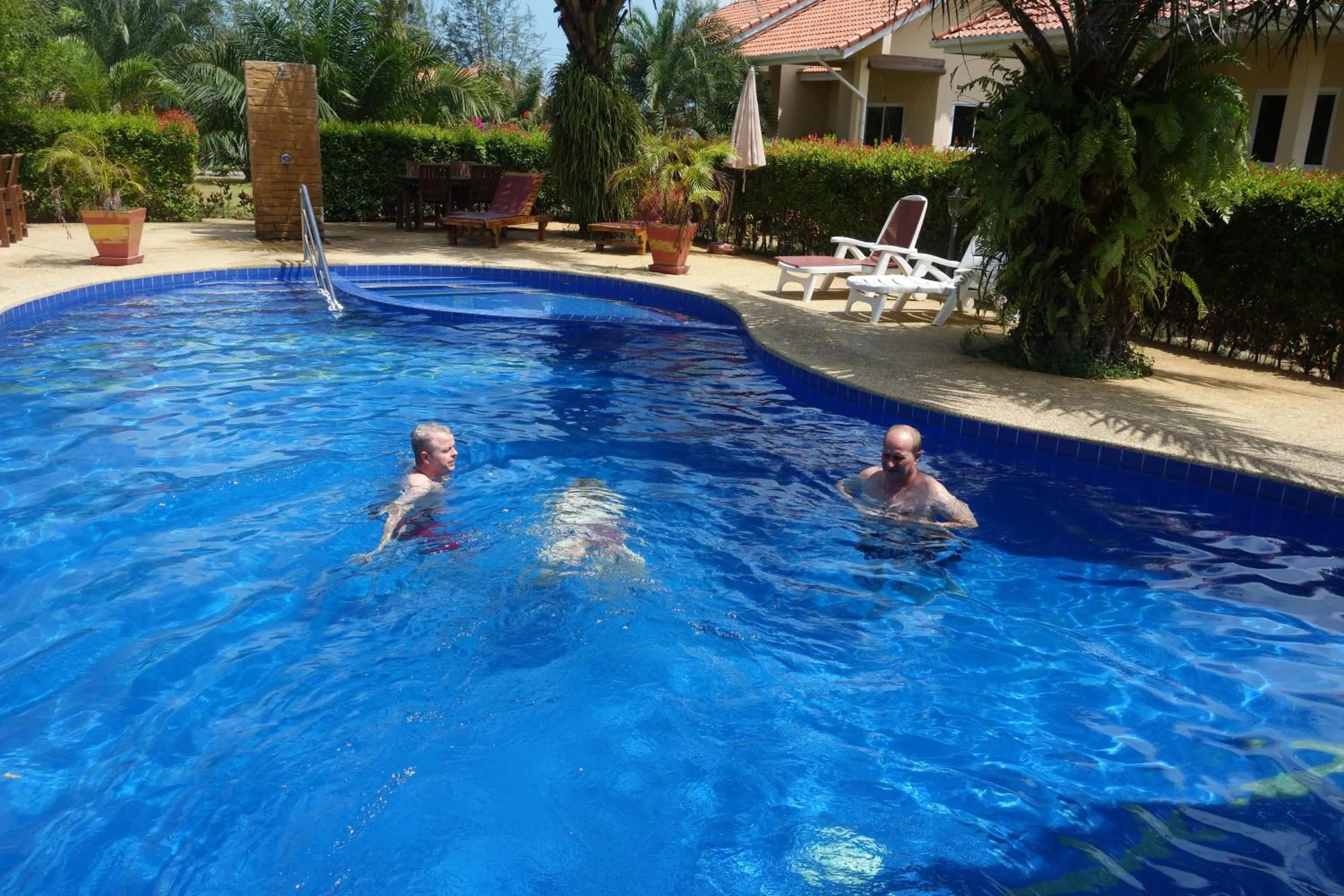 Swimming pool in Ao Thai Resort