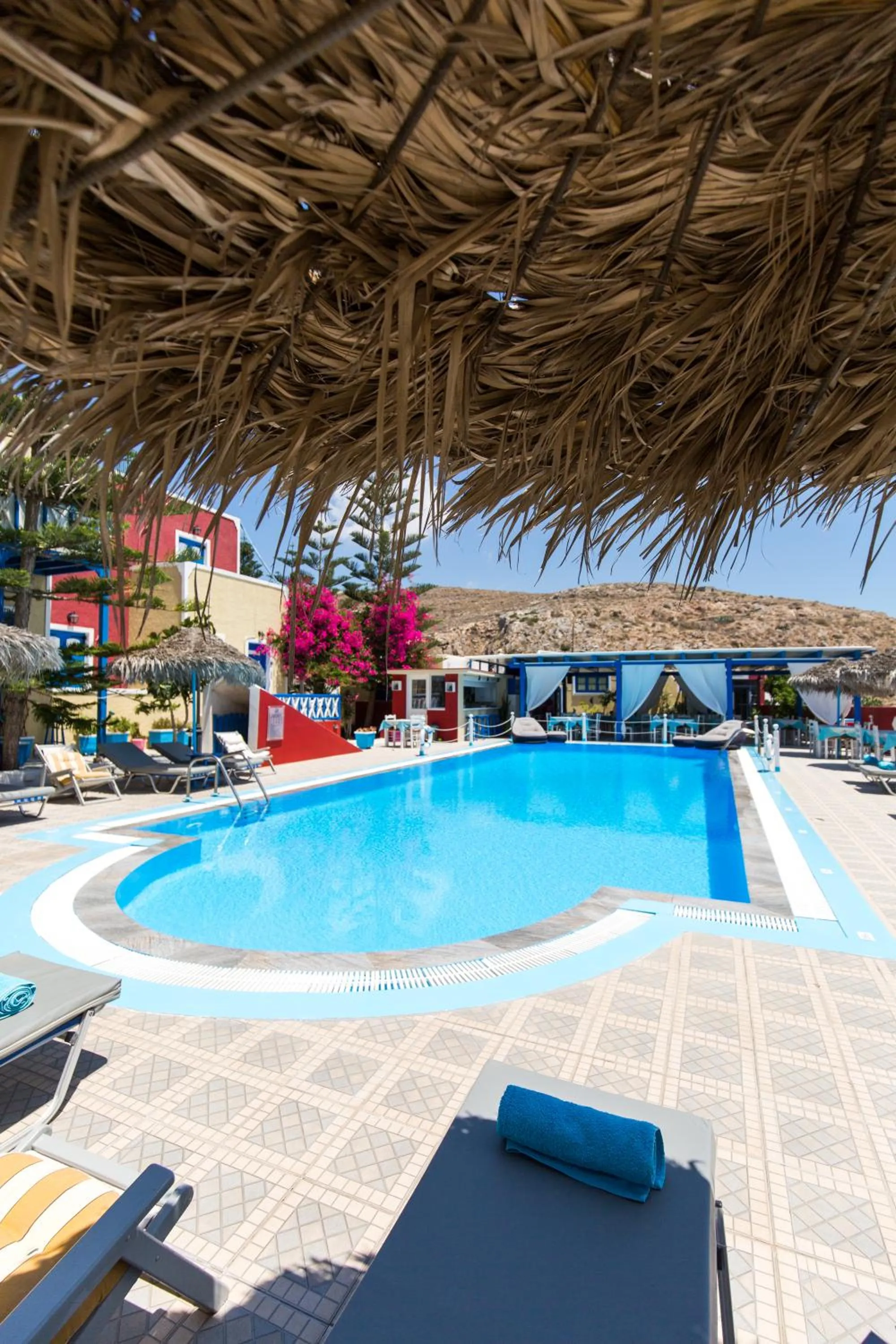 Swimming pool in Villa Michalis