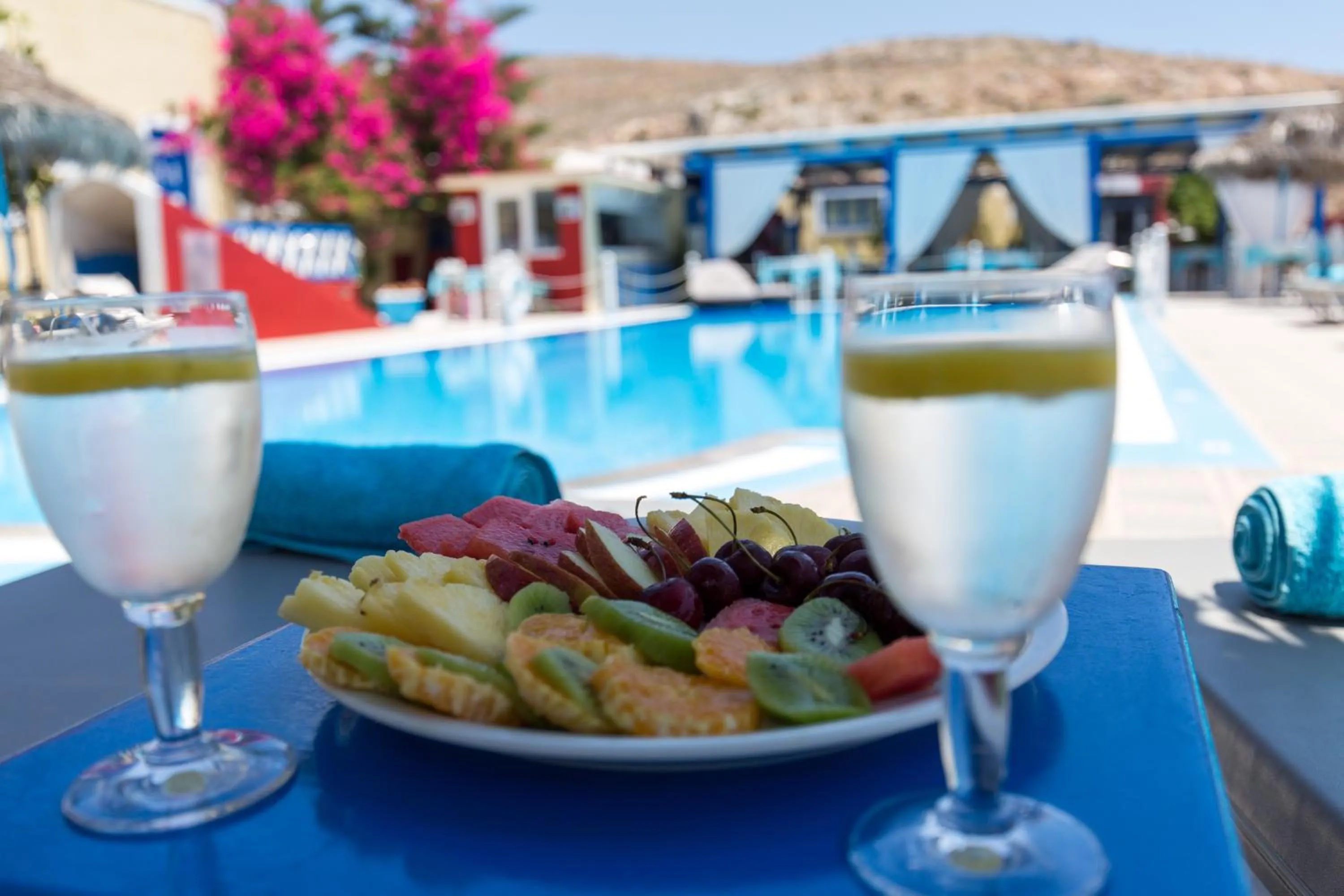 Swimming pool in Villa Michalis