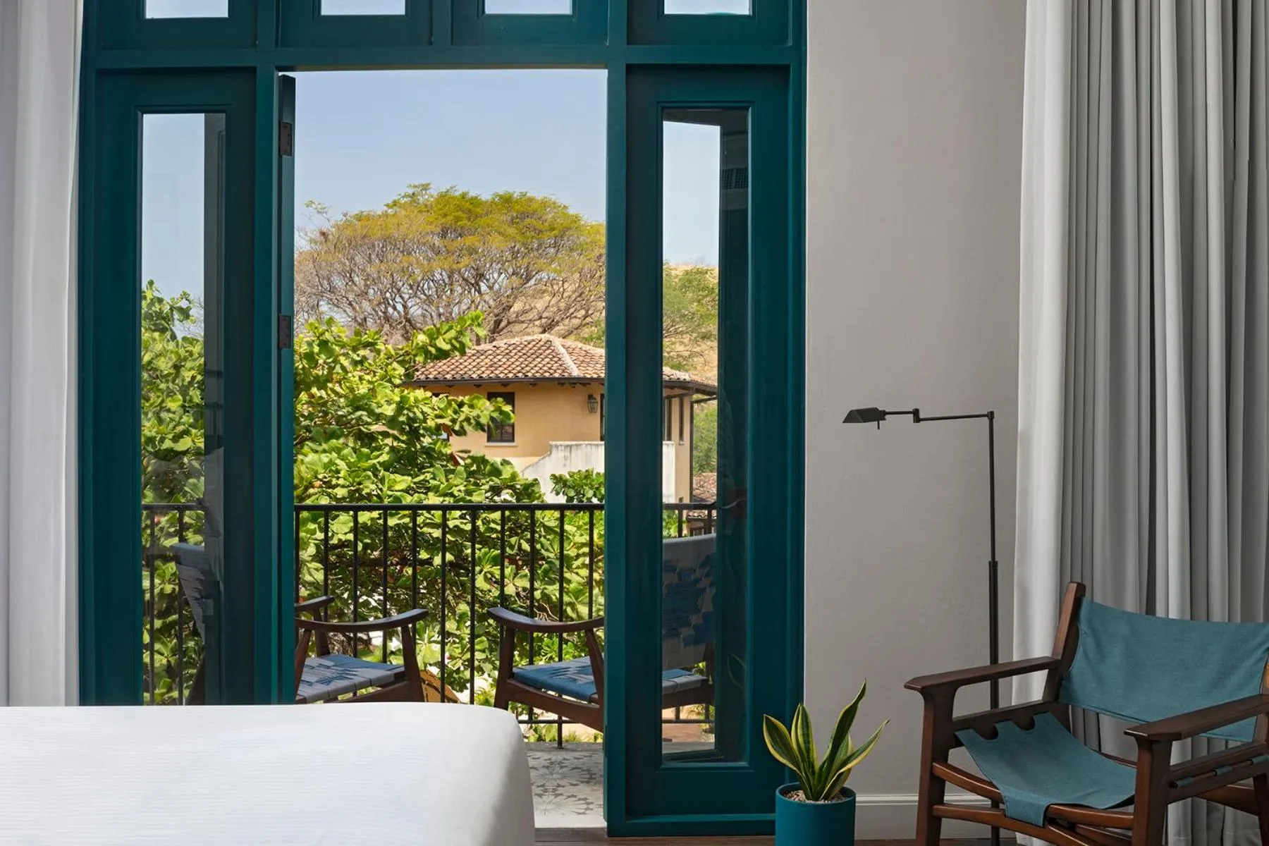 Bedroom, Bed in Santarena Hotel at Las Catalinas