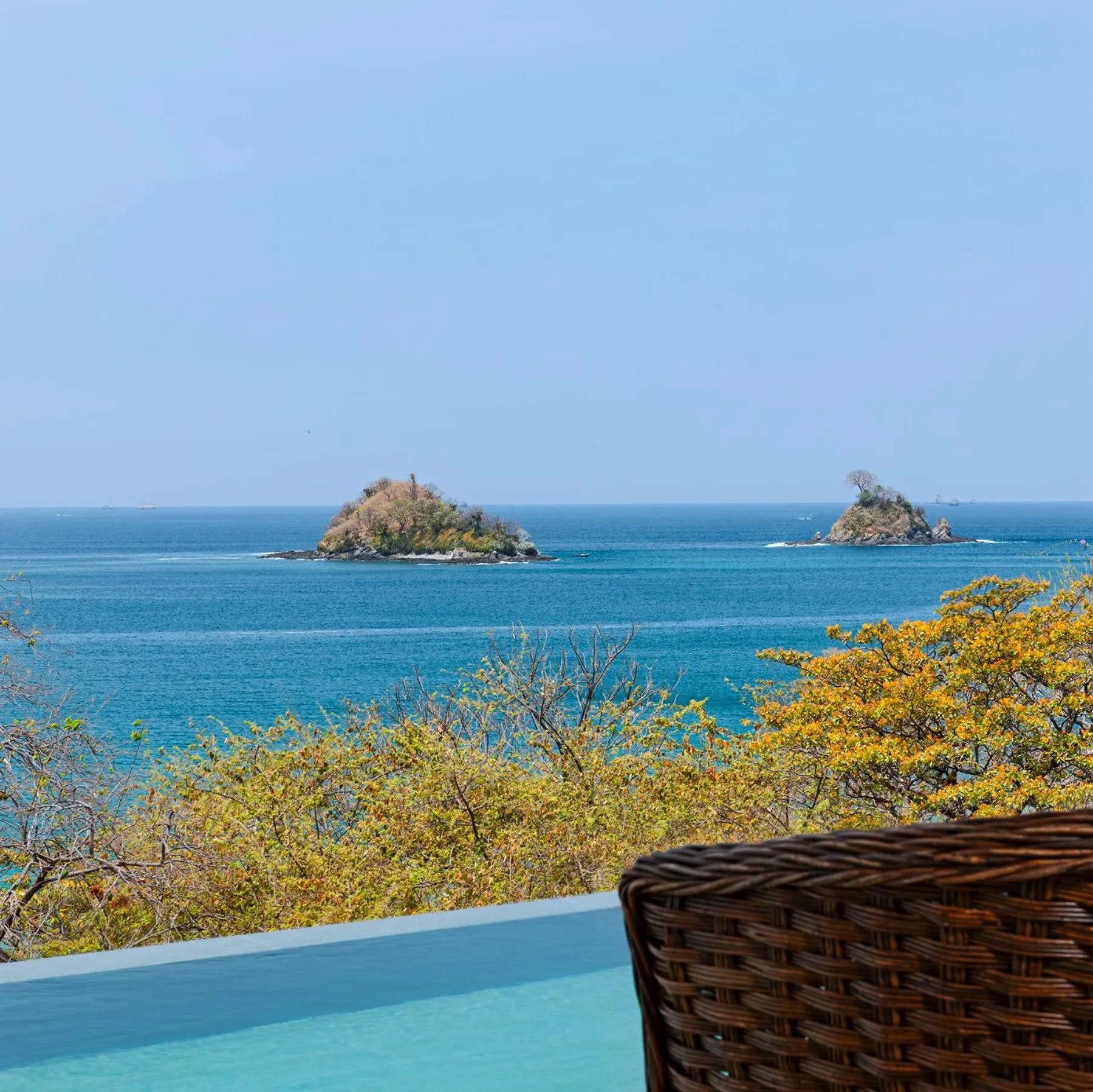 Sea view in Santarena Hotel at Las Catalinas