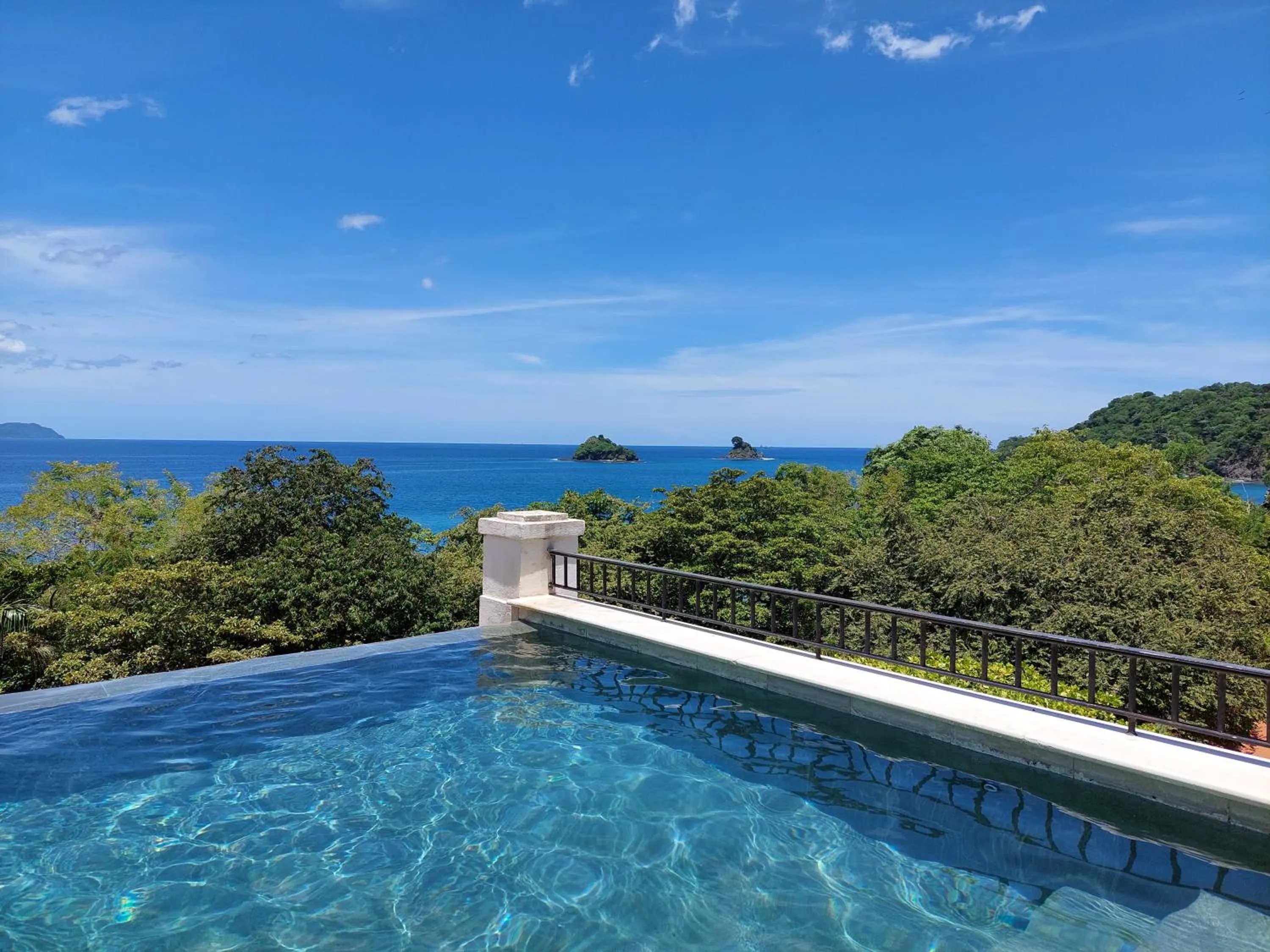 Swimming pool in Santarena Hotel at Las Catalinas