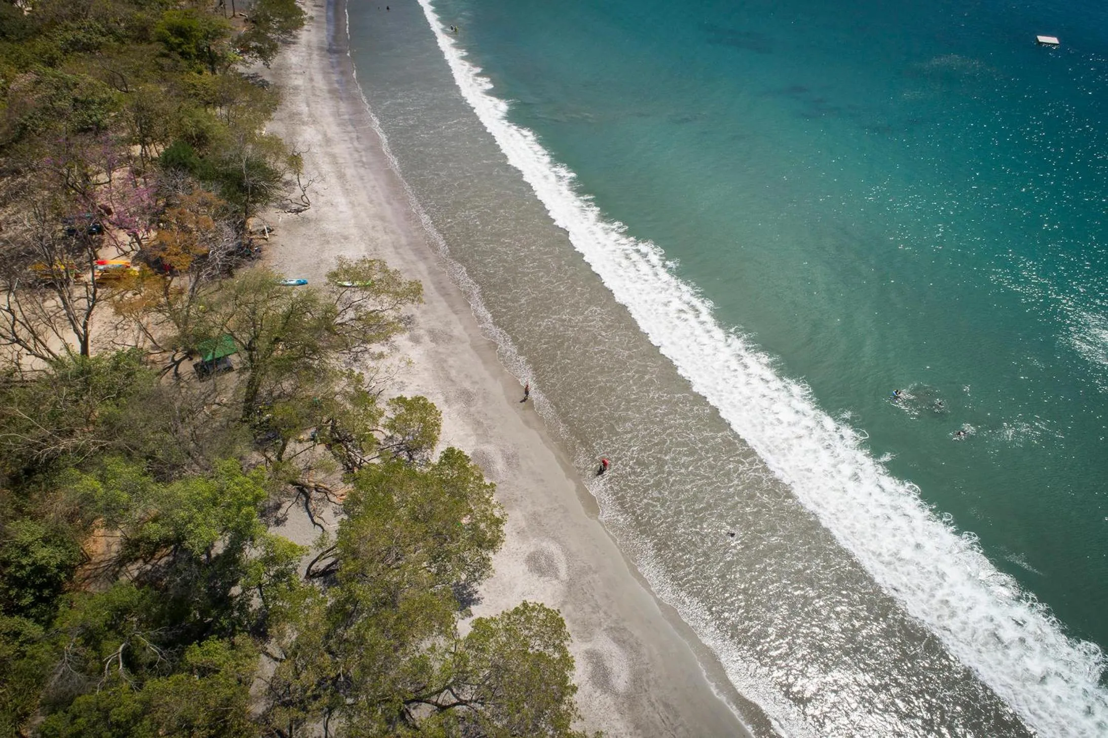 Beach in Santarena Hotel at Las Catalinas