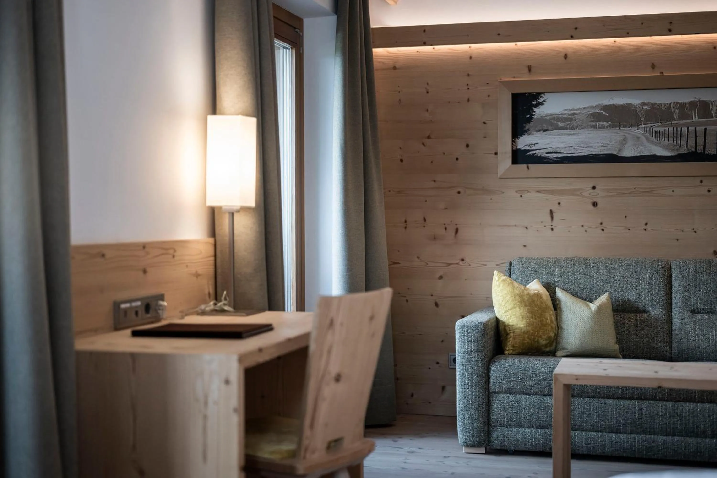 Photo of the whole room in Dolomites Nature Hotel Vigilerhof