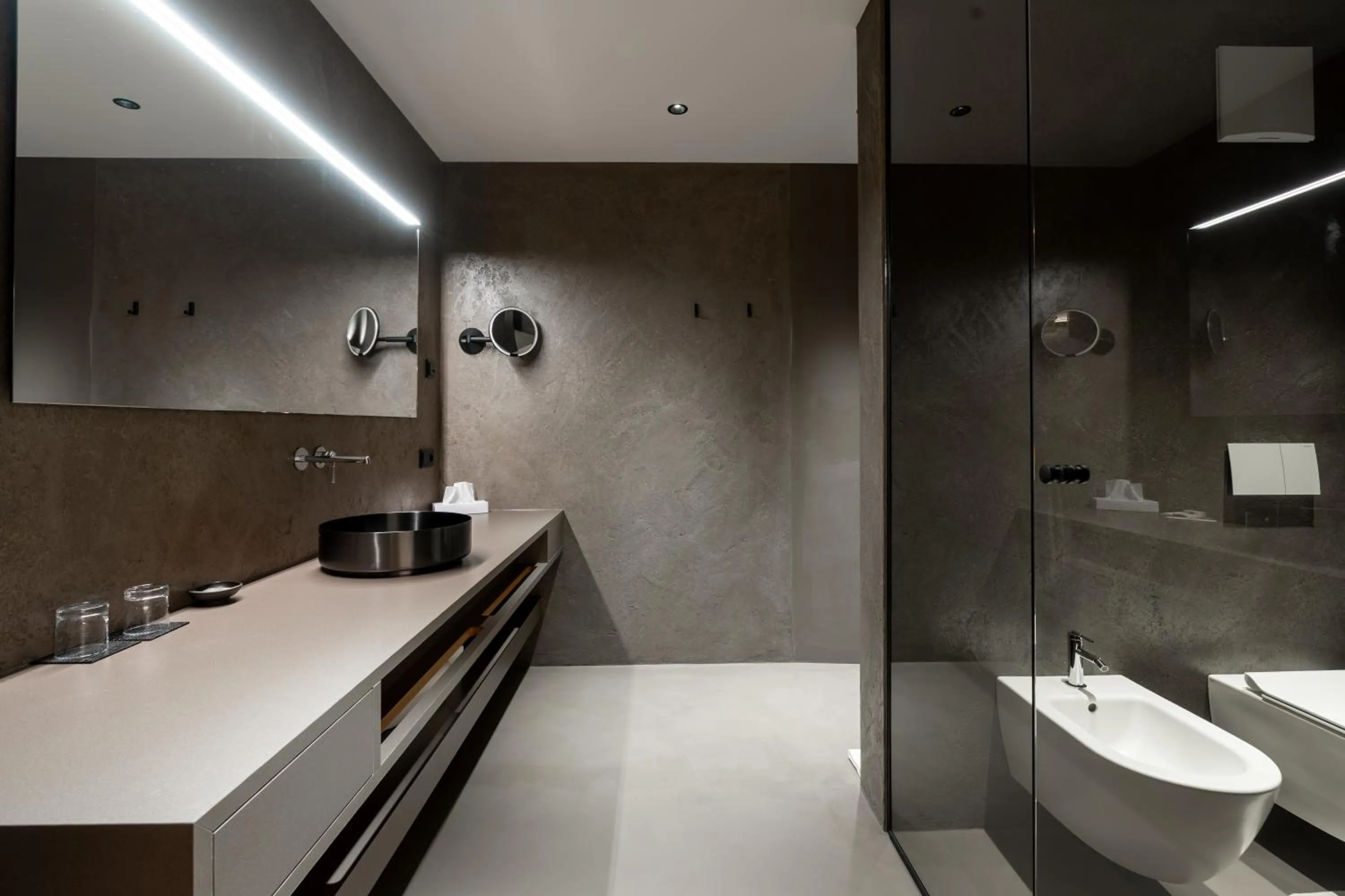 Bathroom in Dolomites Nature Hotel Vigilerhof