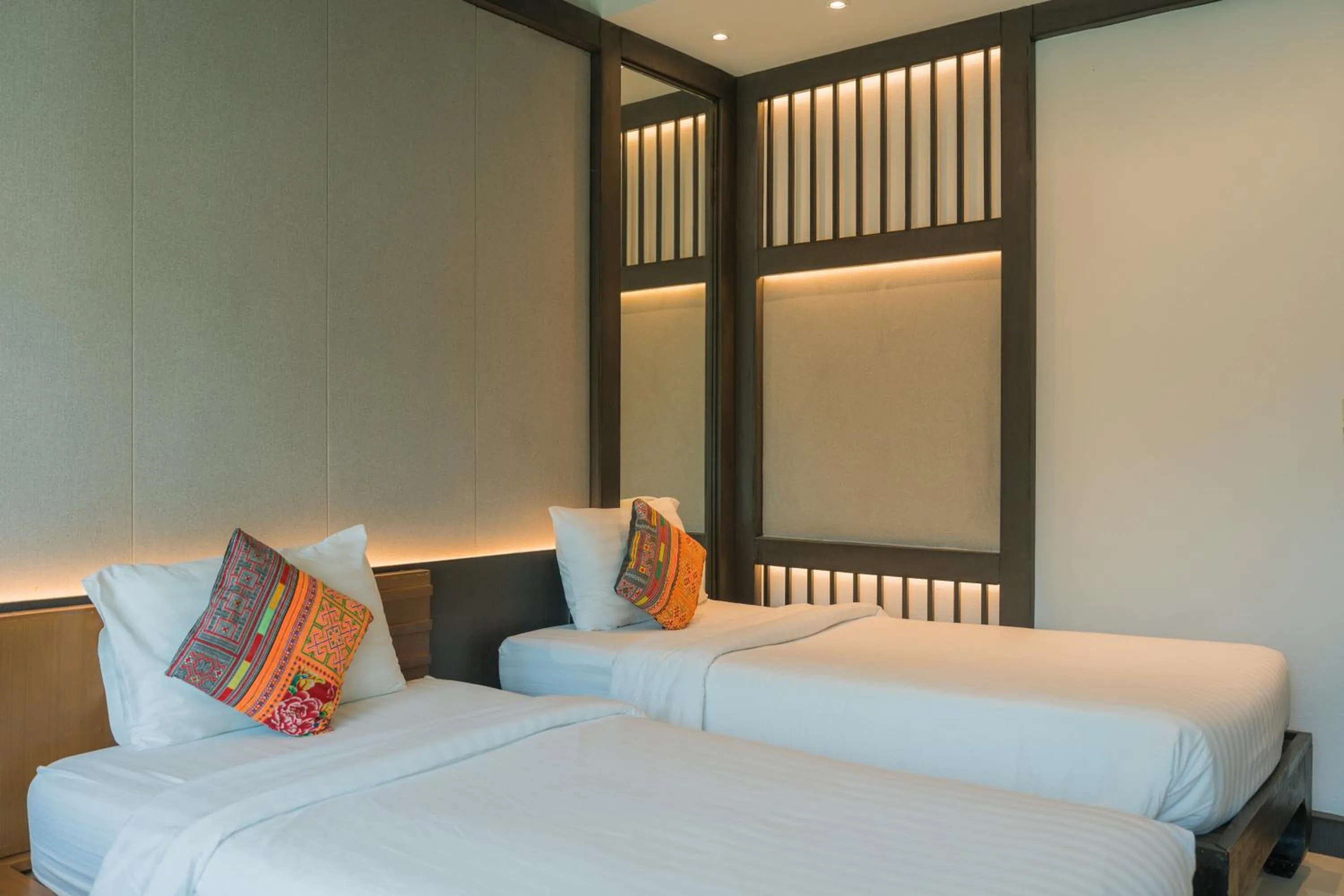 Bed in The Opium Chiang Mai