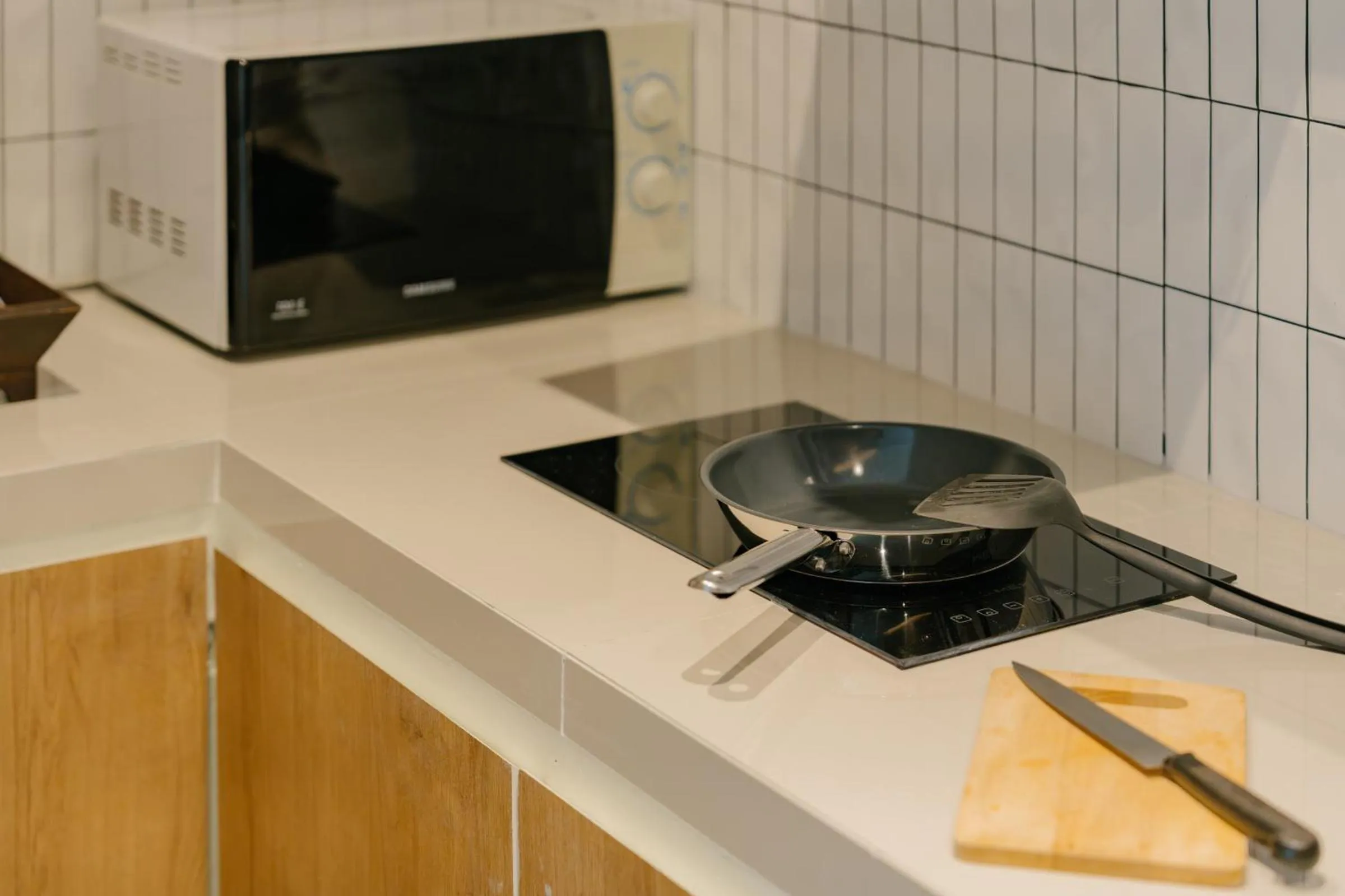 Kitchen or kitchenette in The Opium Chiang Mai
