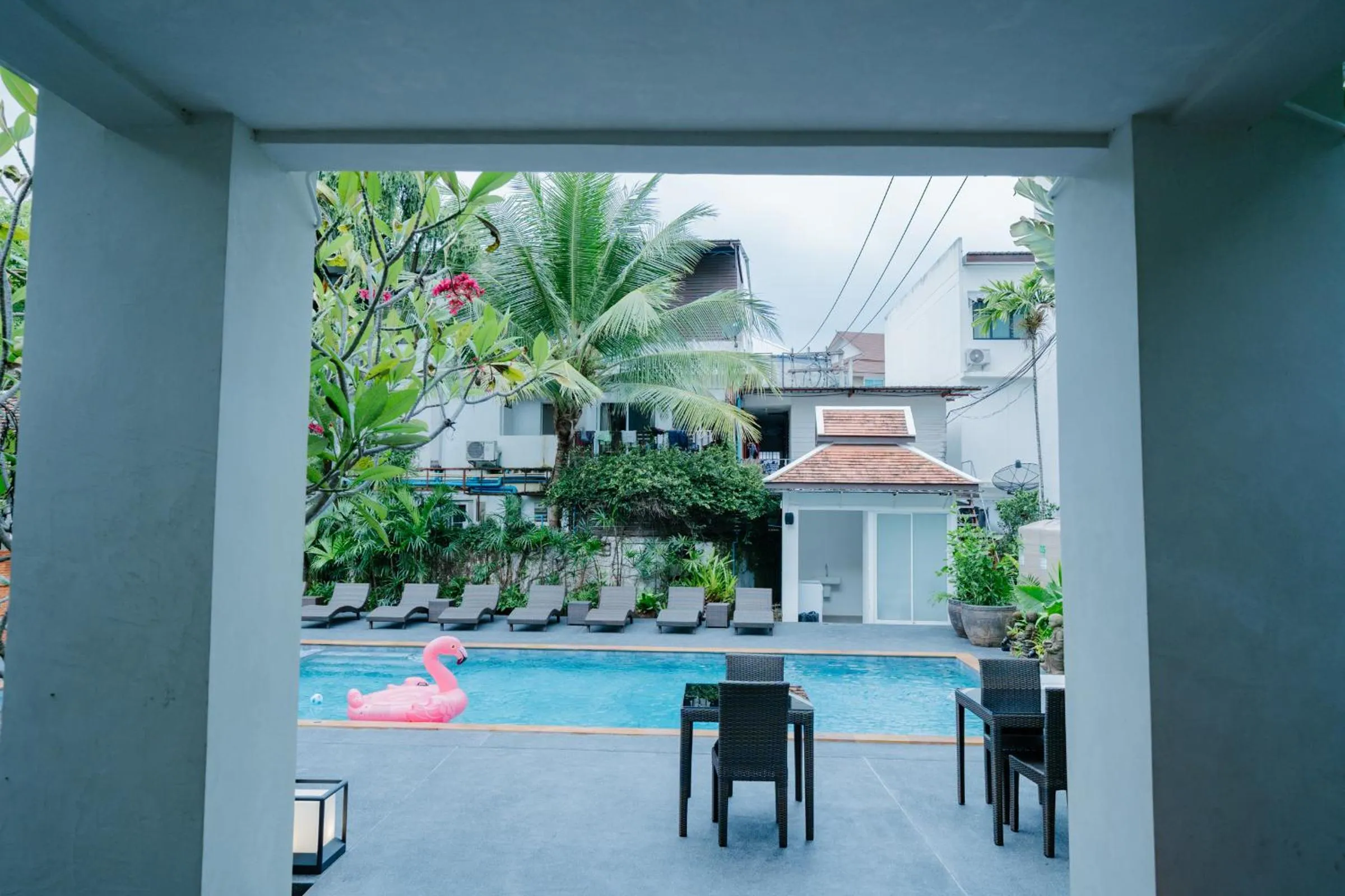 Swimming pool in The Opium Chiang Mai