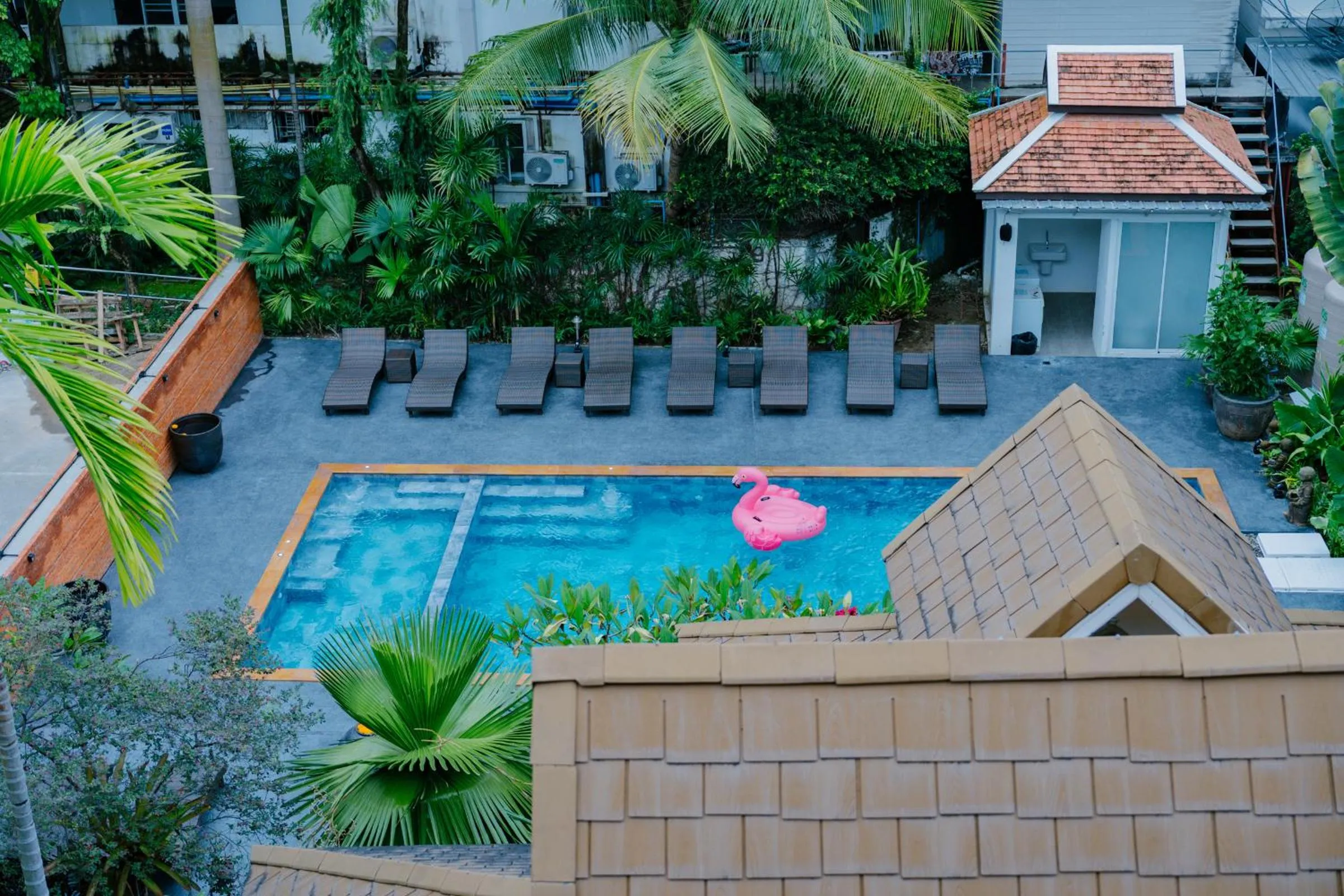 Swimming pool in The Opium Chiang Mai