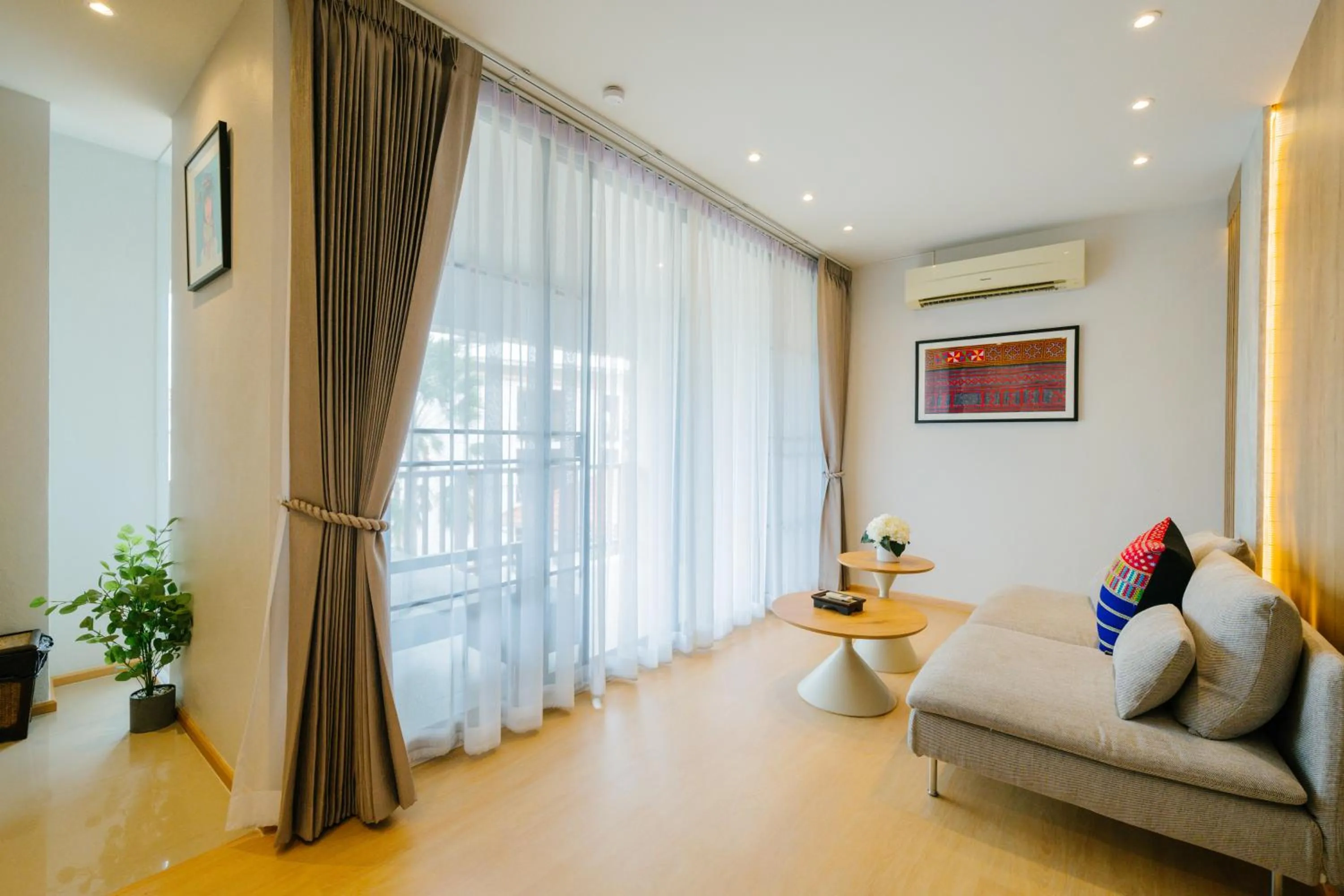 Living room in The Opium Chiang Mai