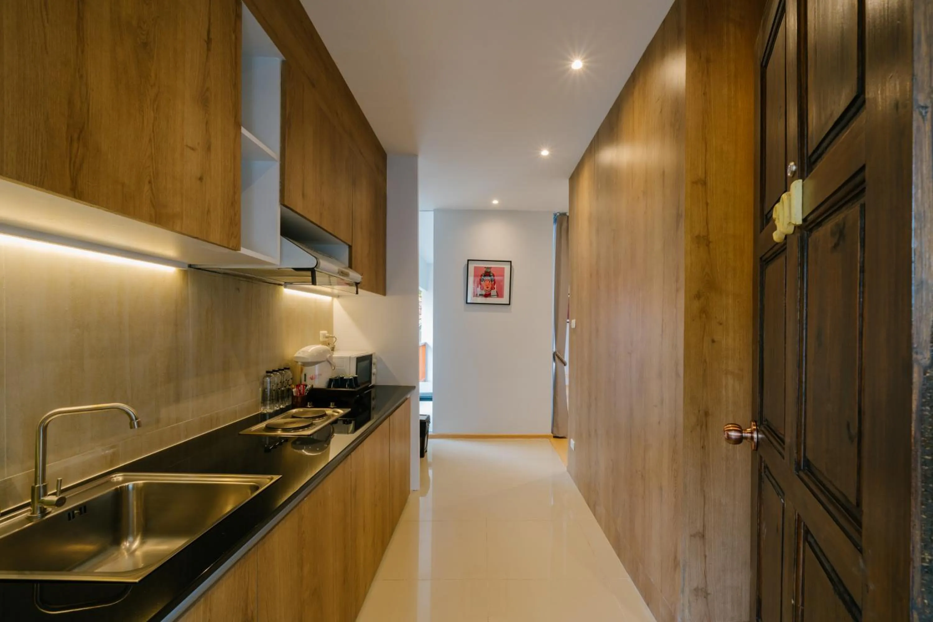 Kitchen or kitchenette in The Opium Chiang Mai