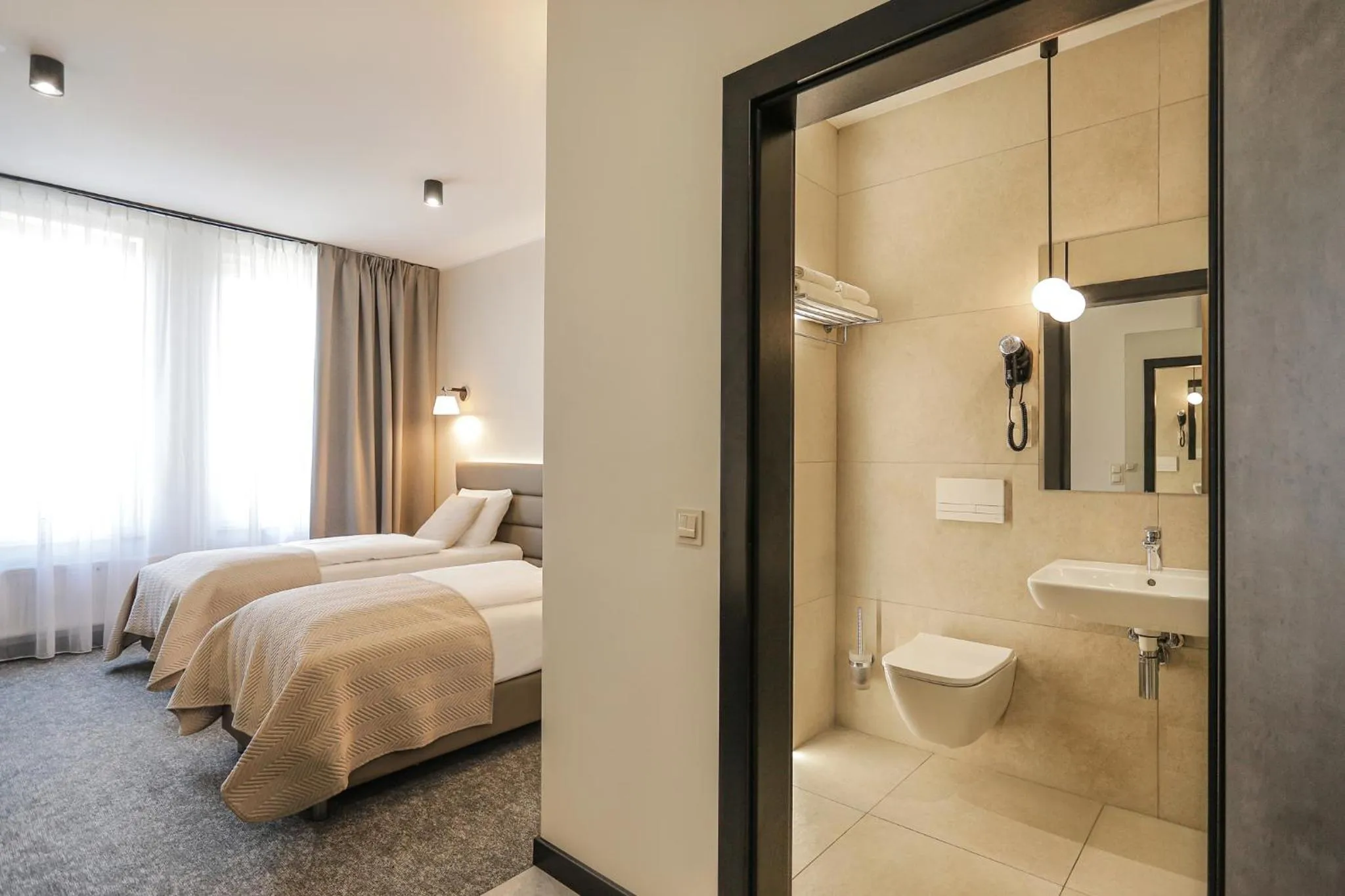 Photo of the whole room, Bed in Poznań West Hotel - Airport