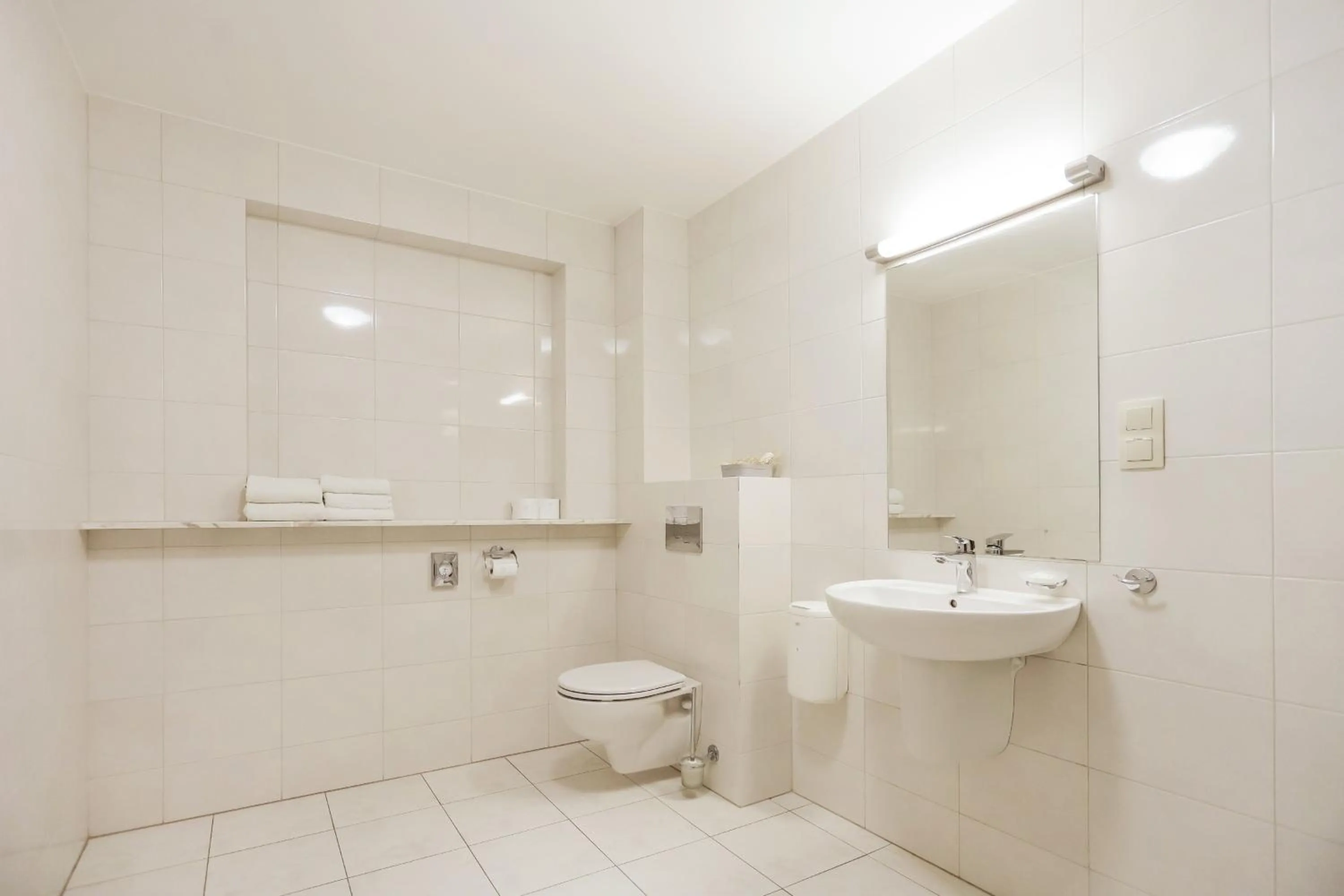 Bathroom in Poznań West Hotel - Airport