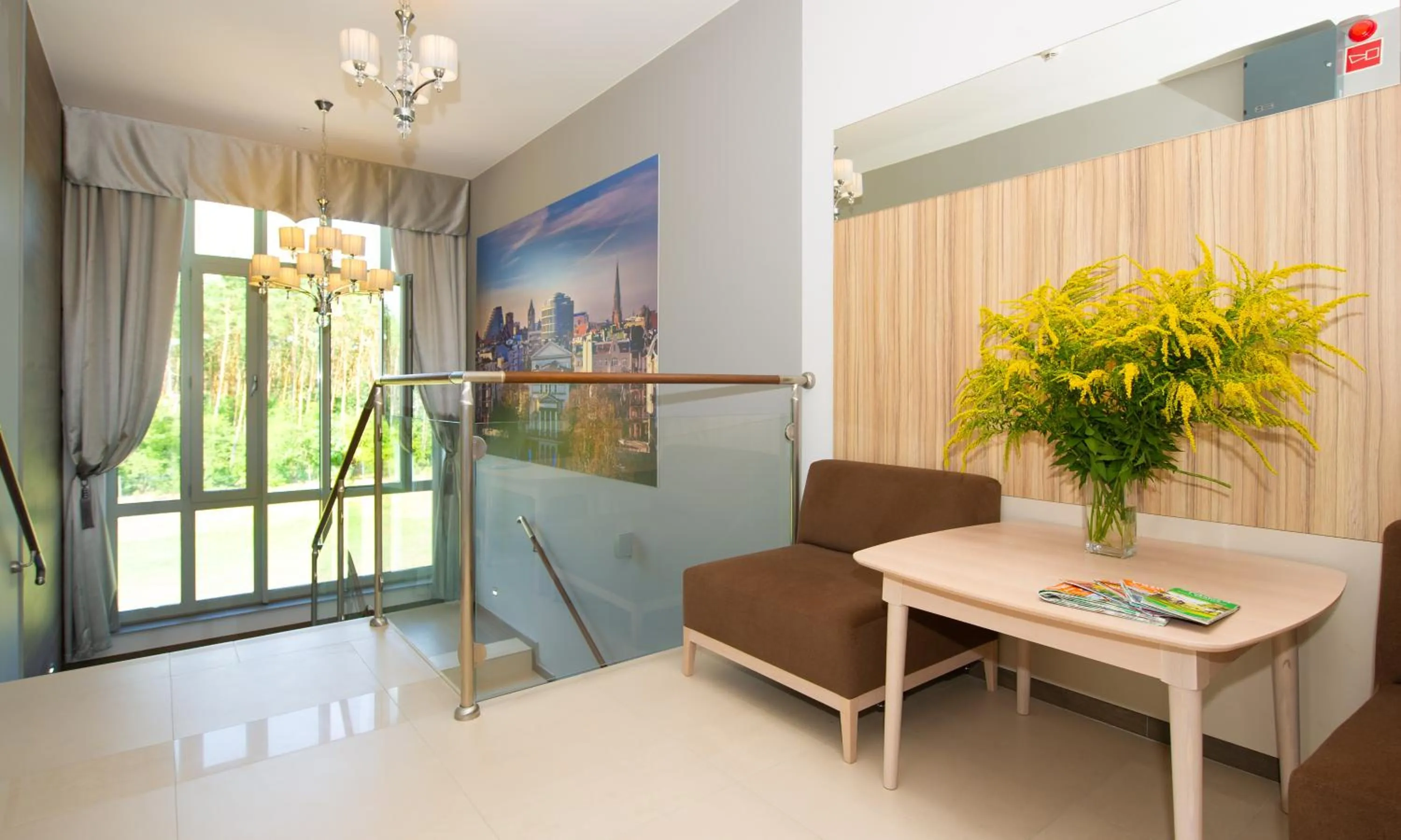 Seating area in Poznań West Hotel - Airport