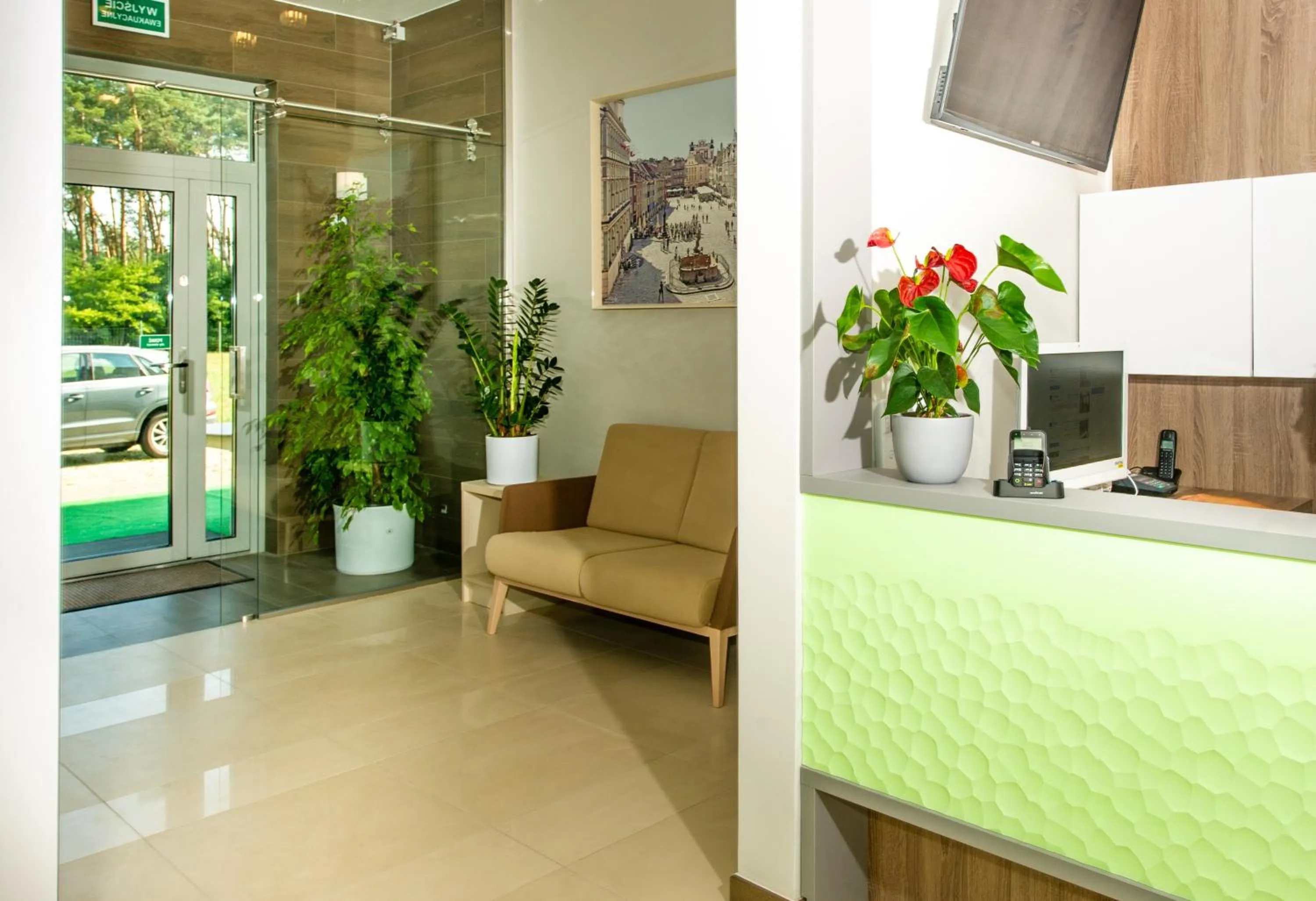 Lobby or reception in Poznań West Hotel - Airport