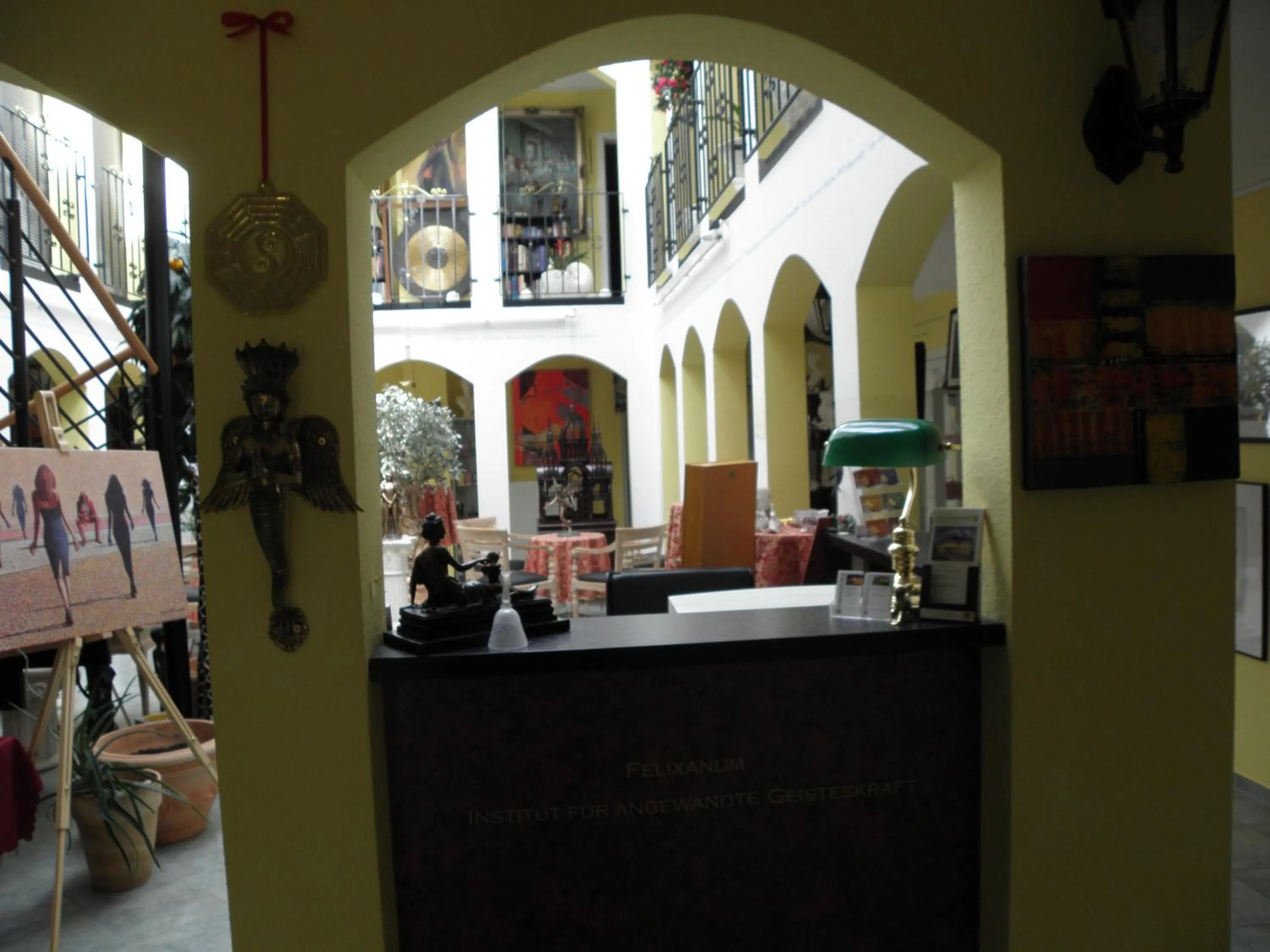 Patio in Felixanum Hotel & Galerie