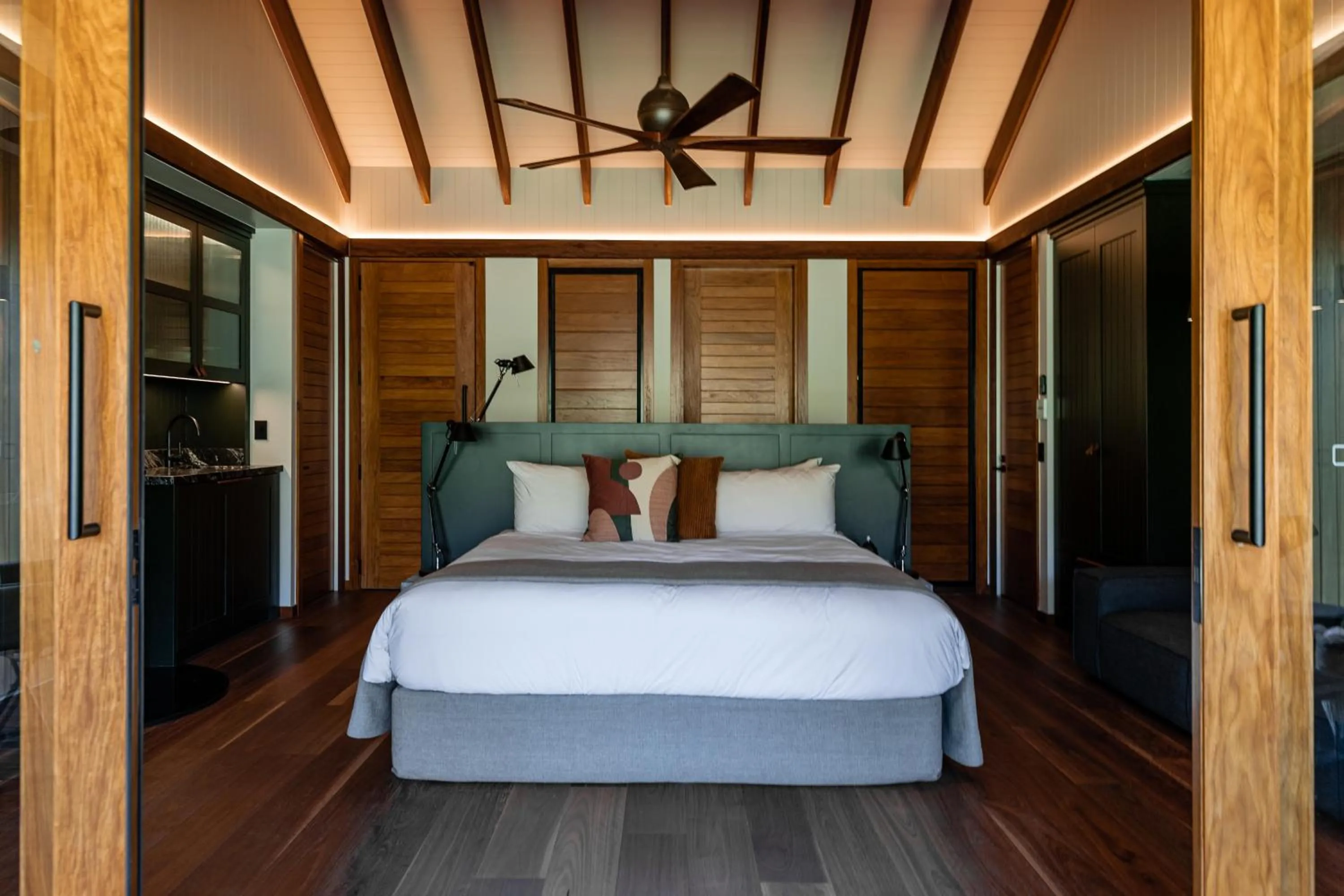 Bed in Mt Mulligan Lodge