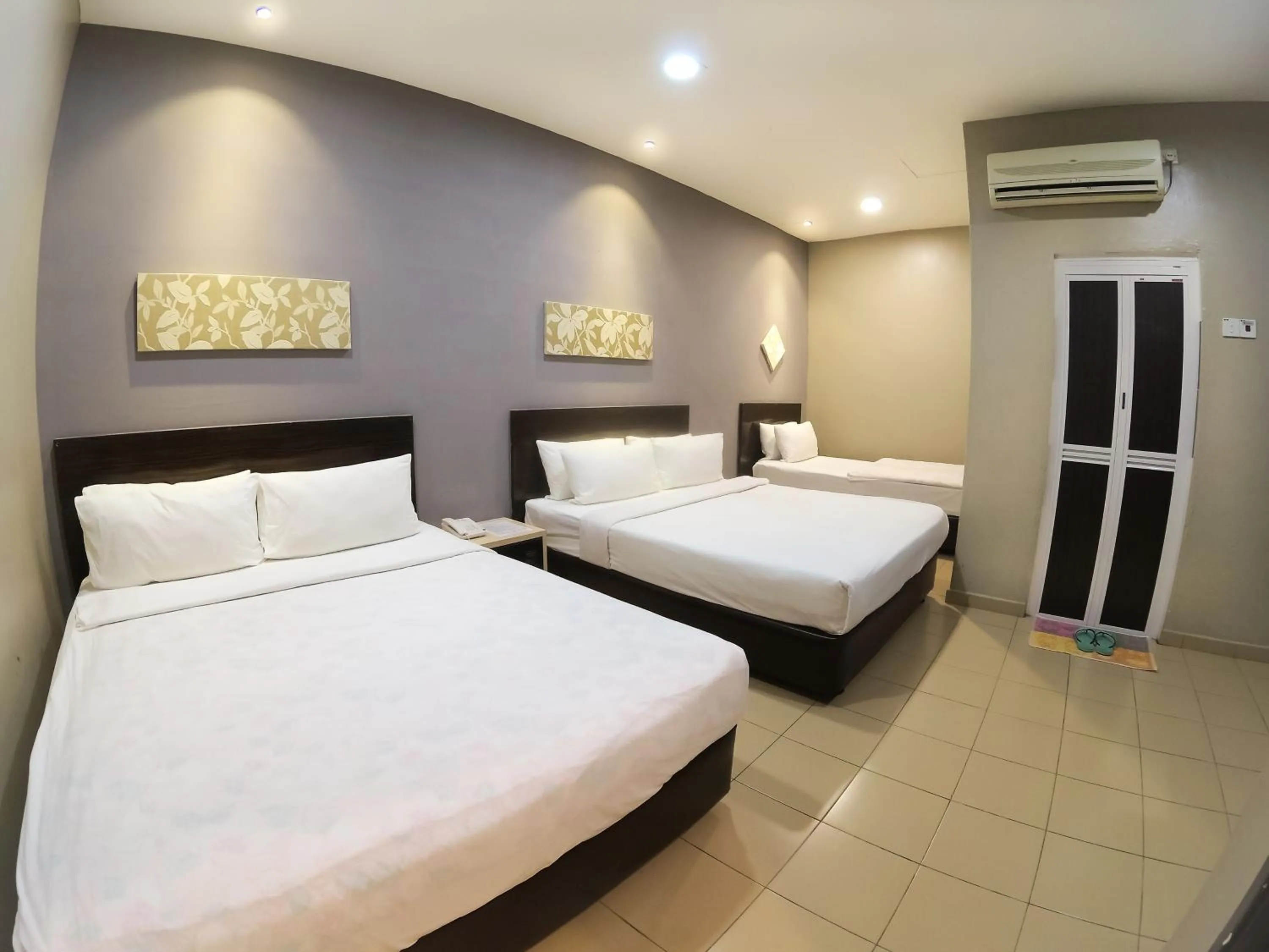 Bed in JV Hotel @ Bandar Tasek Mutiara