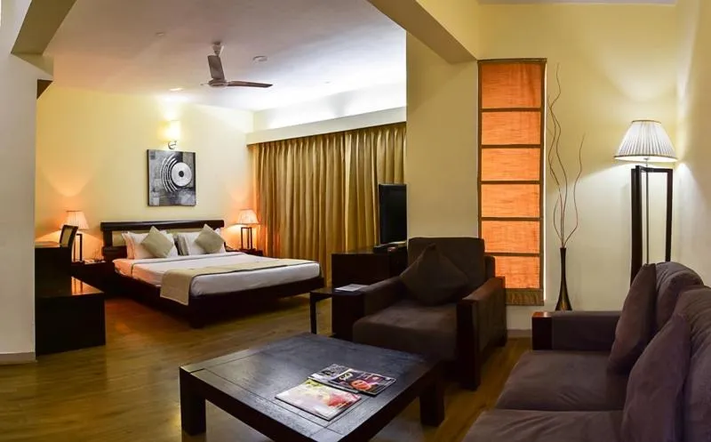 Bed in Inventree hotels & Resort