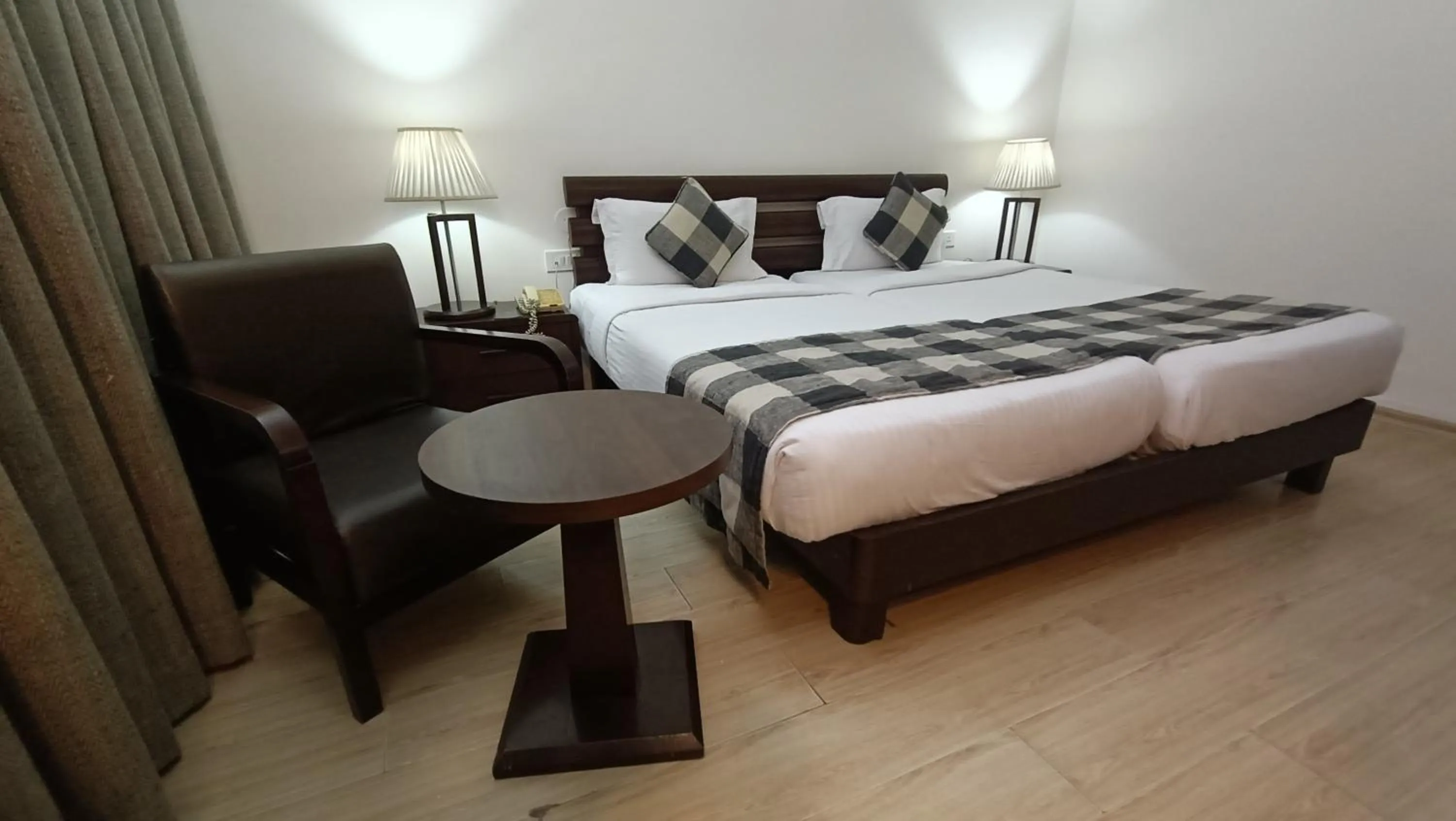 Bed in Inventree hotels & Resort