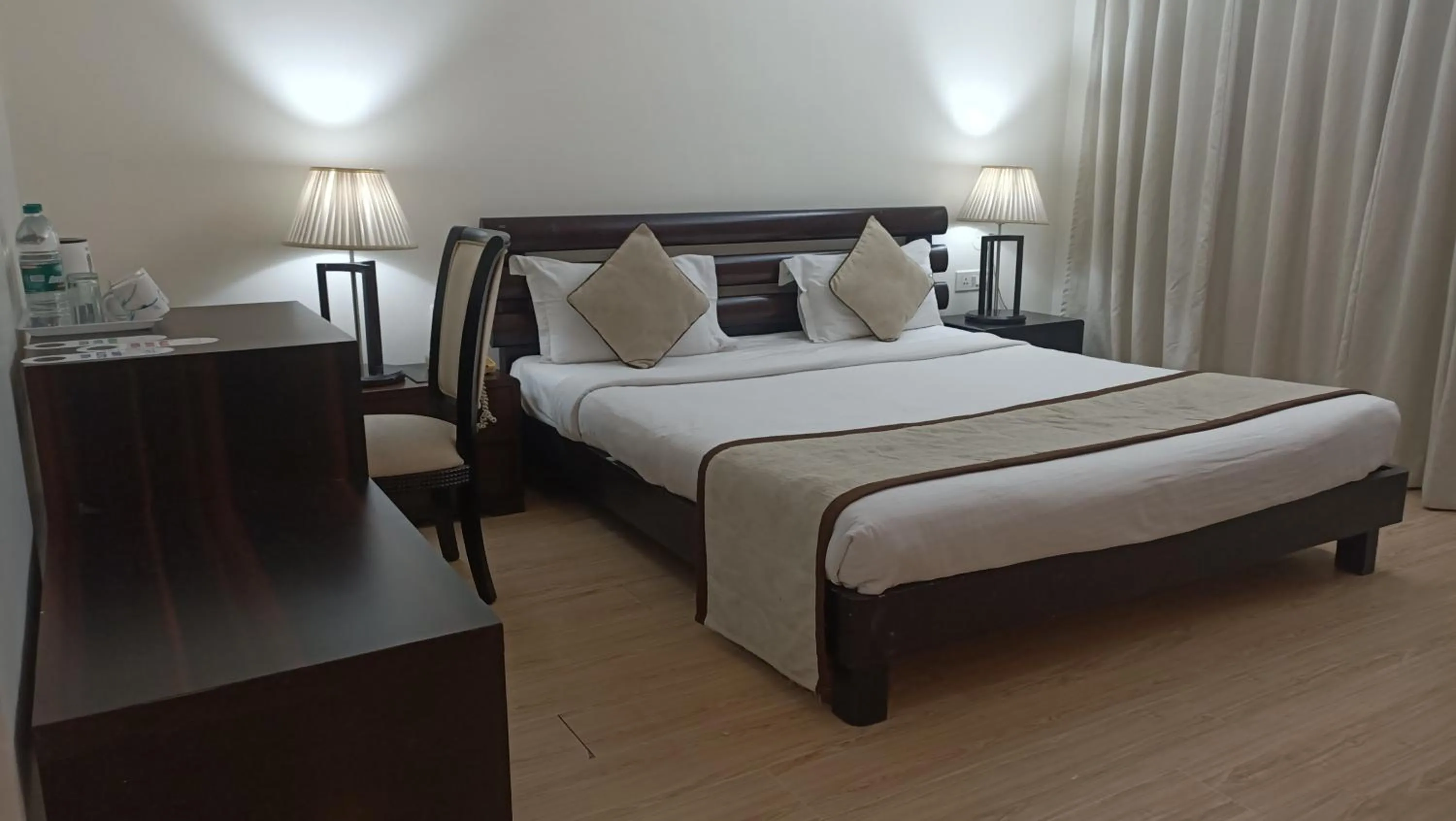 Bed in Inventree hotels & Resort