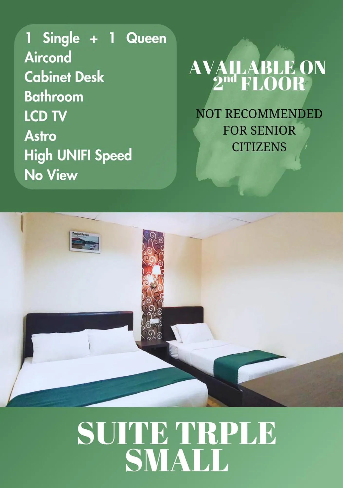 Bedroom, Bed in Sastria Hotel Sungai Petani