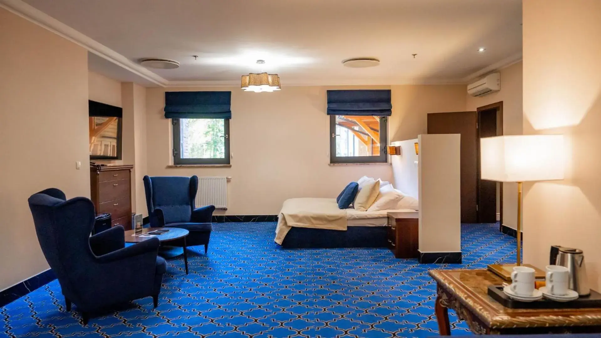 Quadruple Room - single occupancy in Hotel Czarny Potok Resort SPA & Conference Quadruple Room - single occupancy in Hotel Czarny Potok Resort SPA & Conference