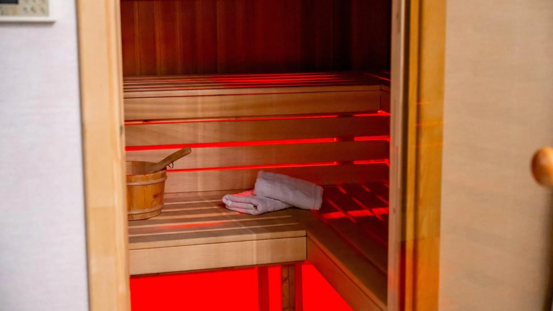 Sauna in Hotel Czarny Potok Resort SPA & Conference