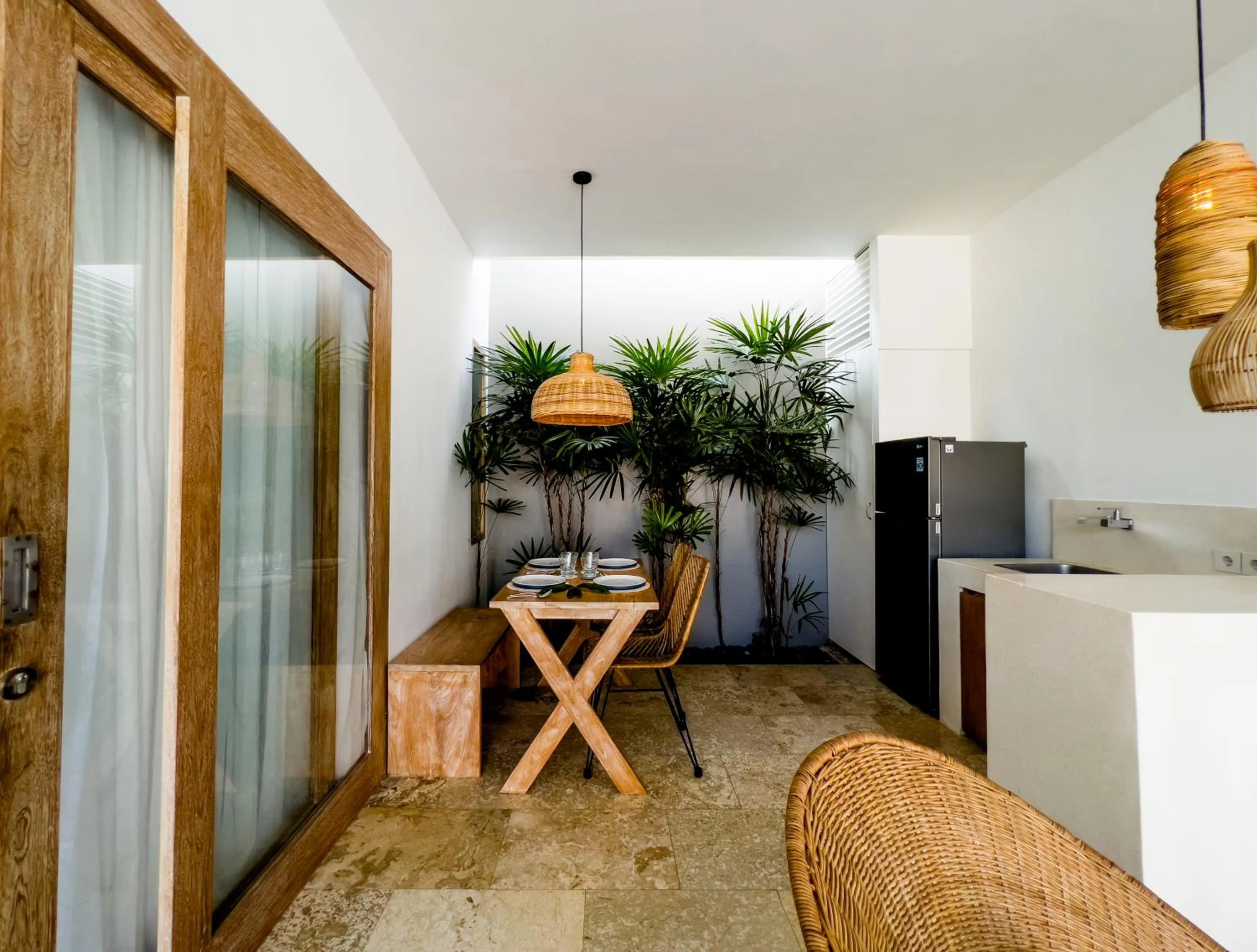 Kitchen or kitchenette in Kai Villas Lombok