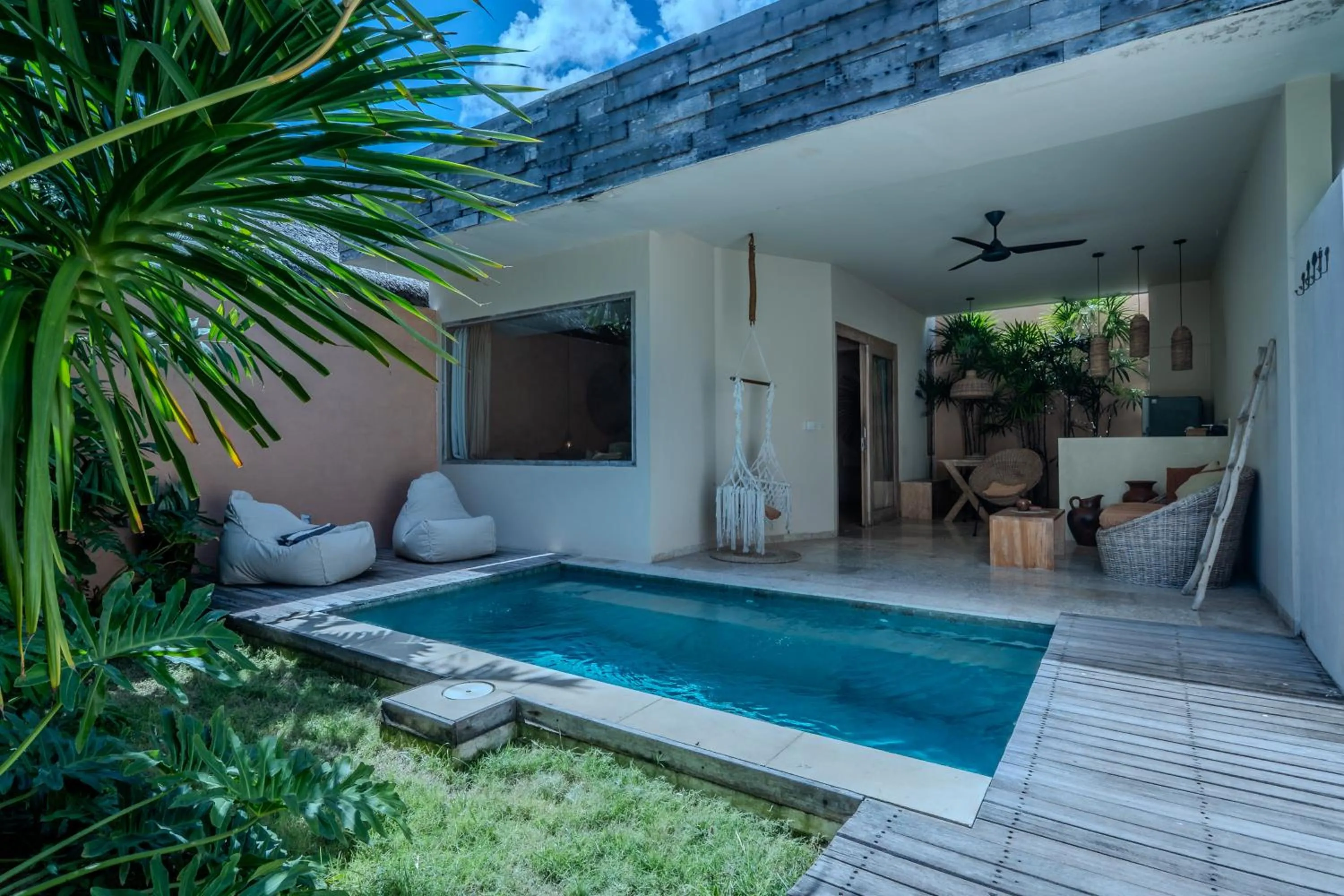 Swimming pool in Kai Villas Lombok