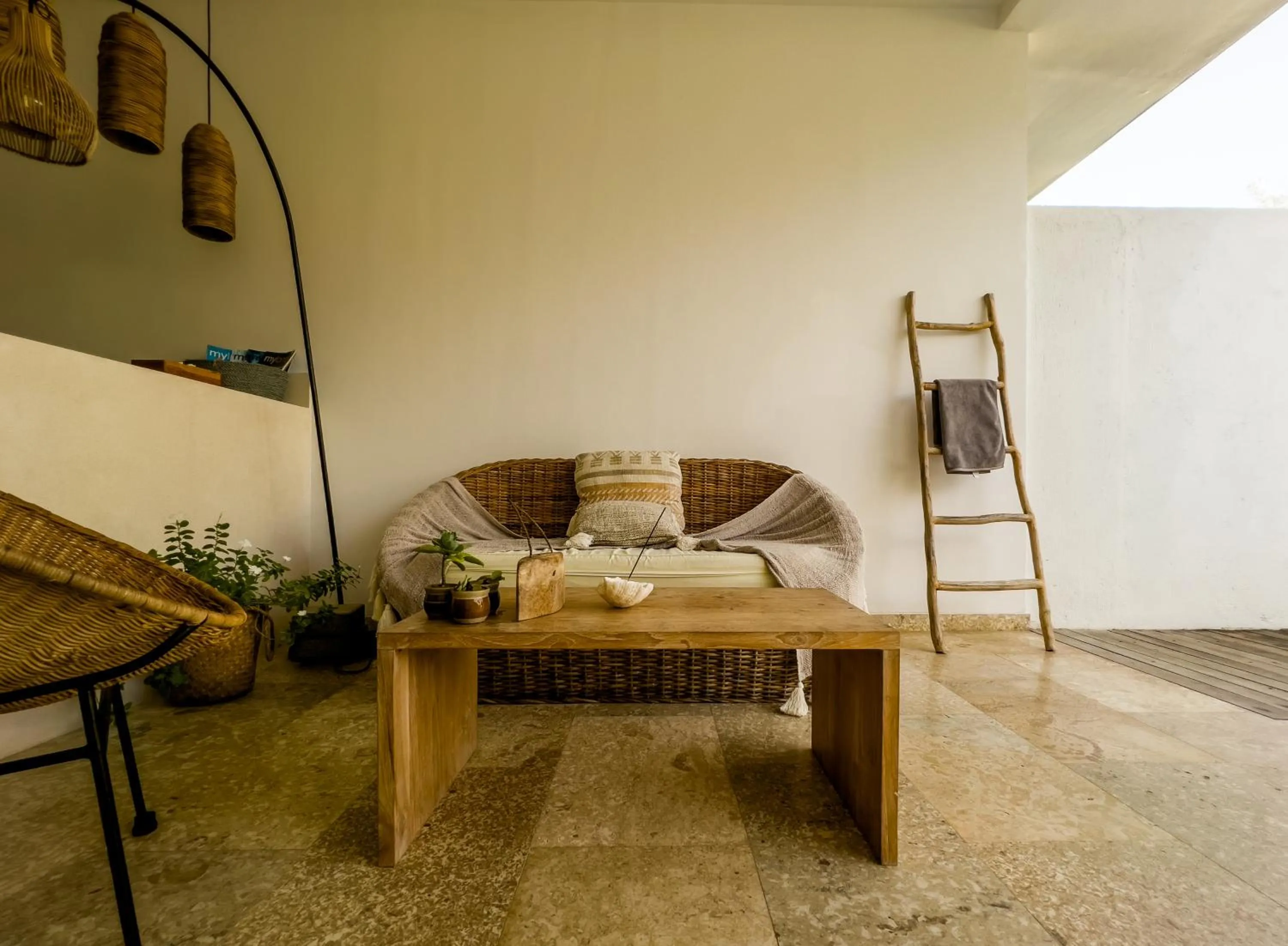 Living room in Kai Villas Lombok