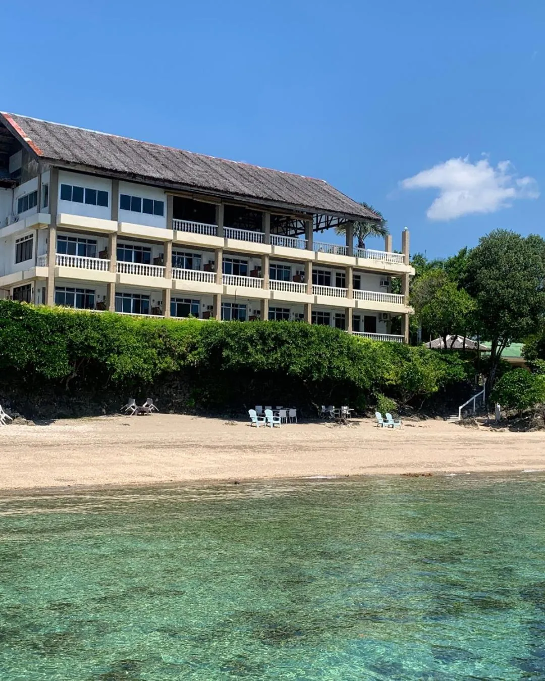 Balcony/Terrace in Wuthering Heights Bed & Breakfast by the Sea