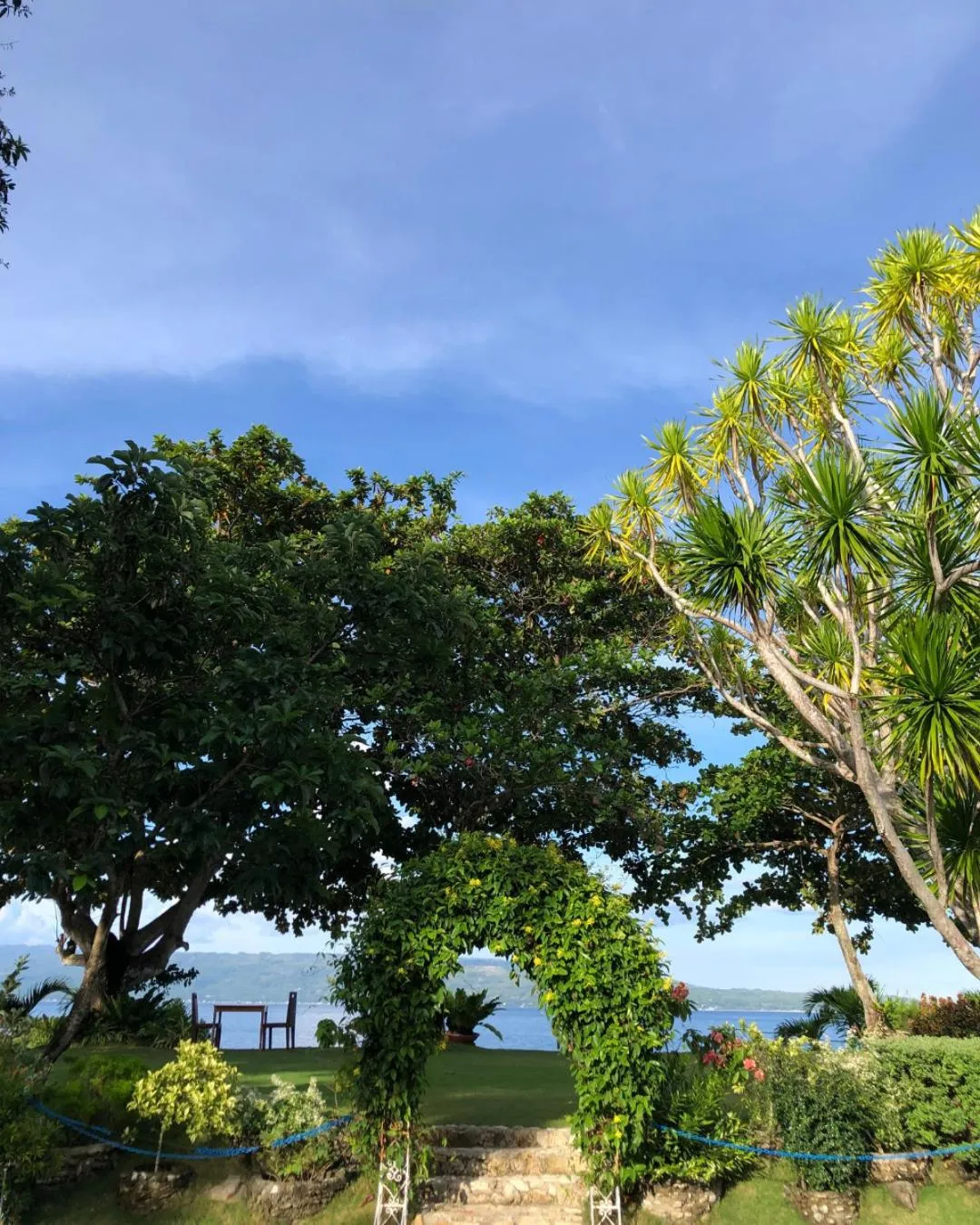 Garden in Wuthering Heights Bed & Breakfast by the Sea