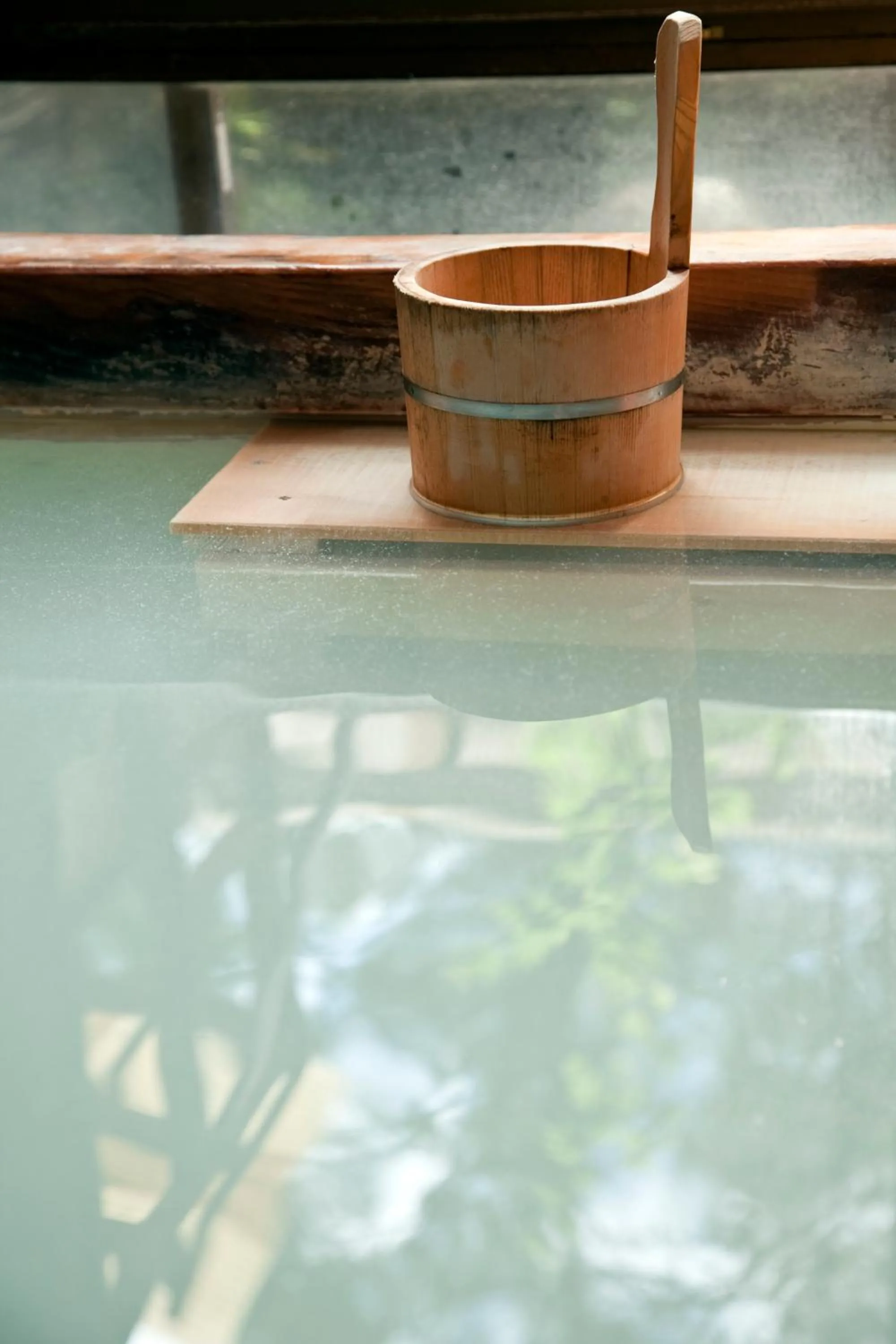 Hot Spring Bath in Poetical