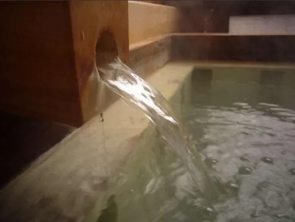 Hot Spring Bath in Poetical