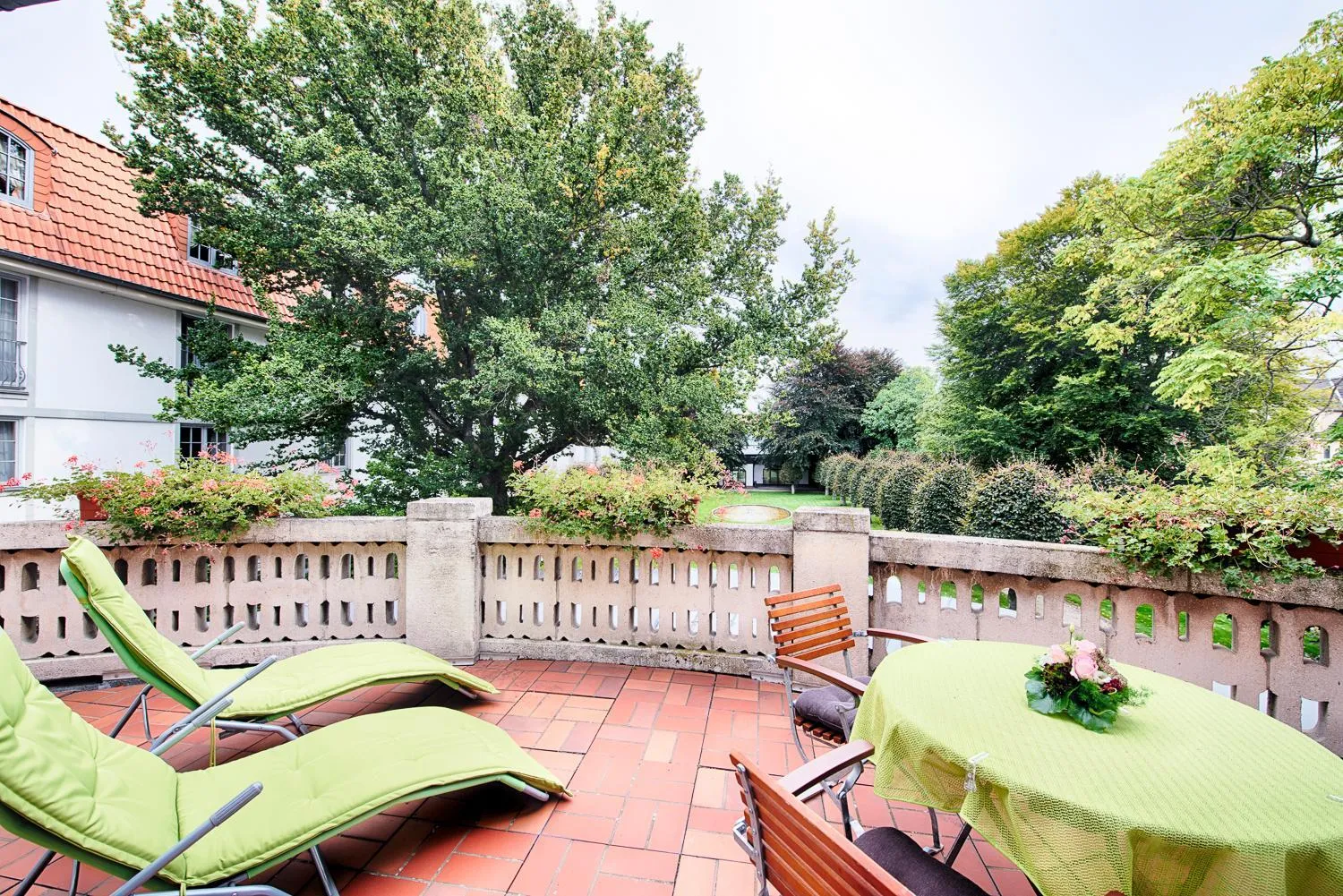 Balcony/Terrace in Hotel Villa Heine Wellness & Spa