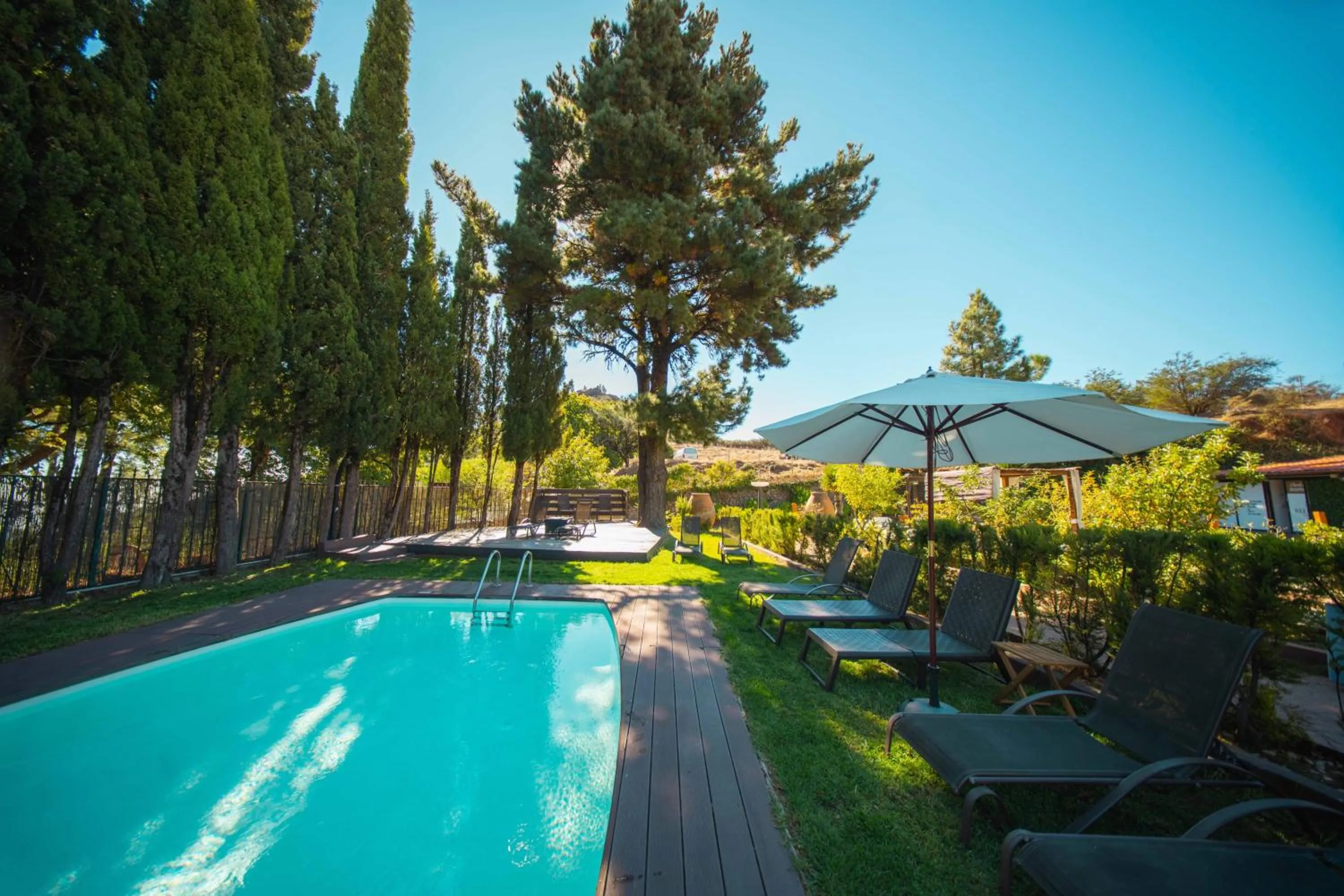 Swimming pool in Hotel Rural El Refugio - Solo Adultos