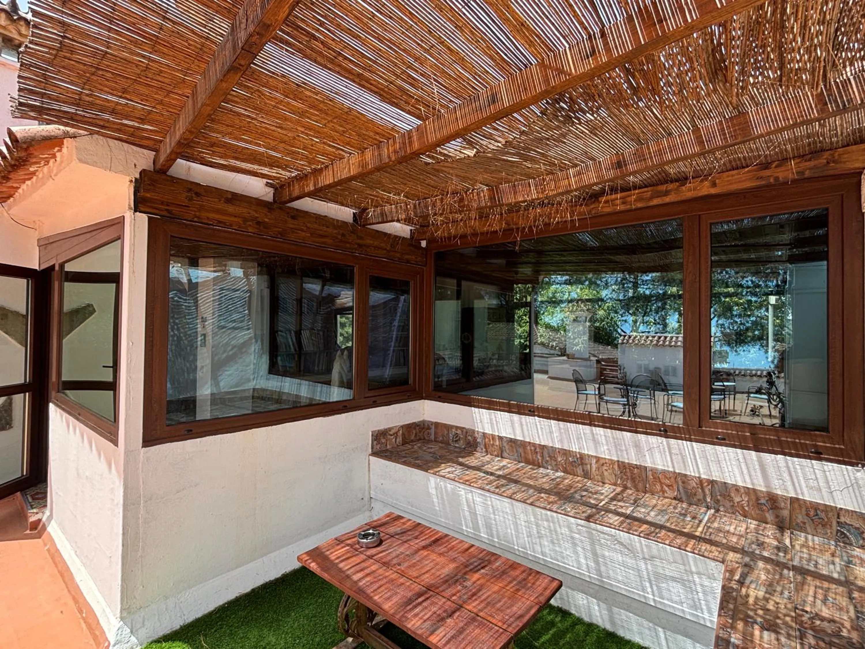 Balcony/Terrace in Hotel Rural El Refugio - Solo Adultos