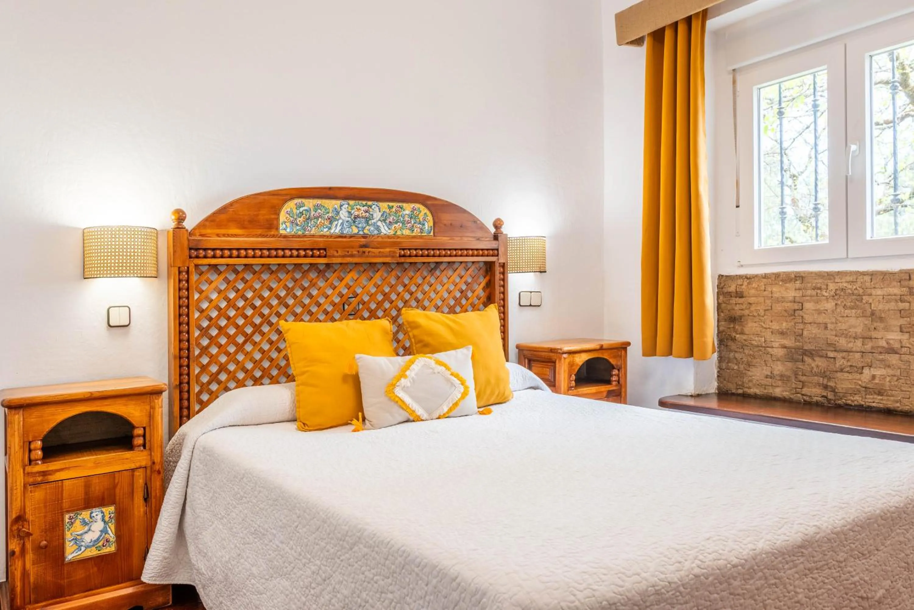 Bed in Hotel Rural El Refugio - Solo Adultos