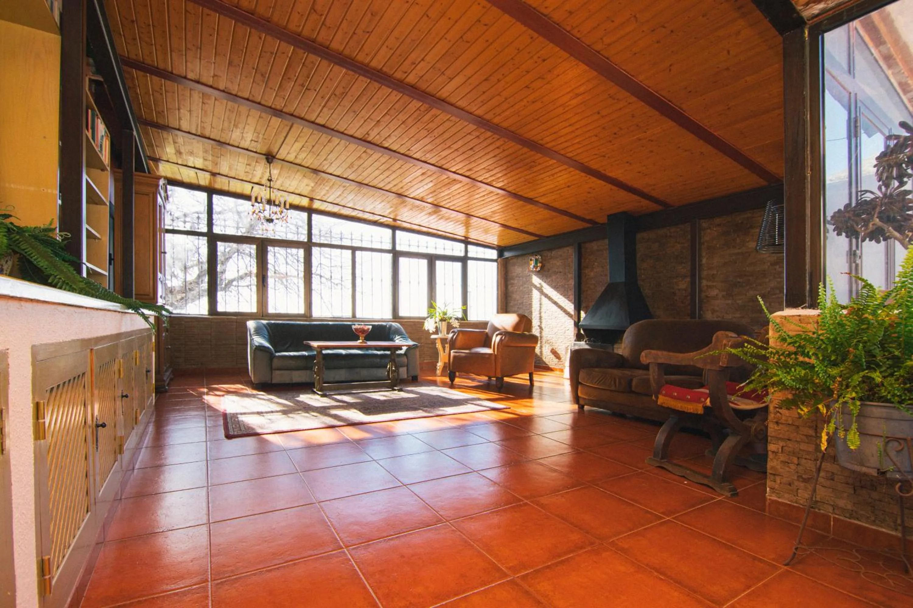 Living room in Hotel Rural El Refugio - Solo Adultos