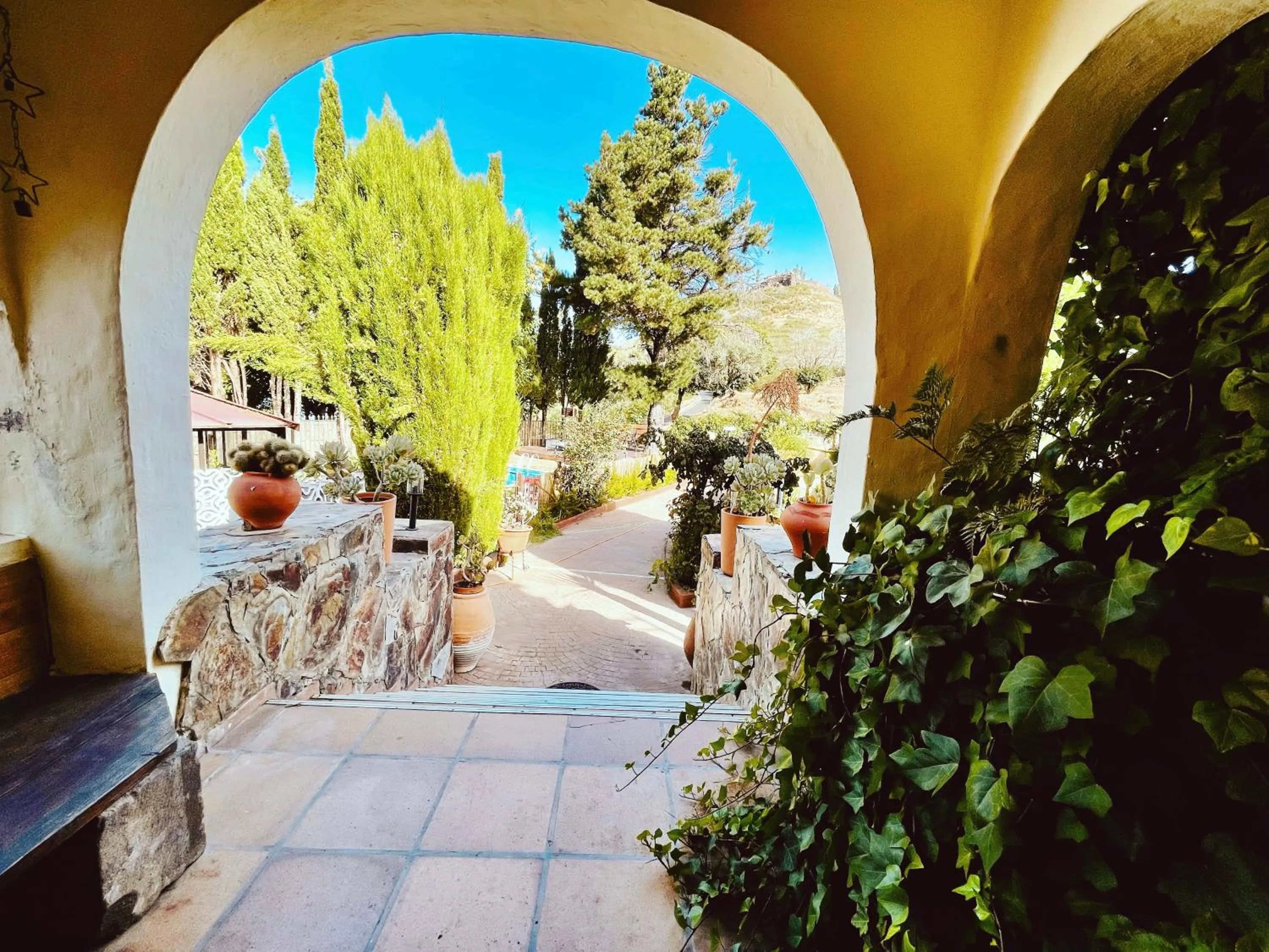 Garden in Hotel Rural El Refugio - Solo Adultos